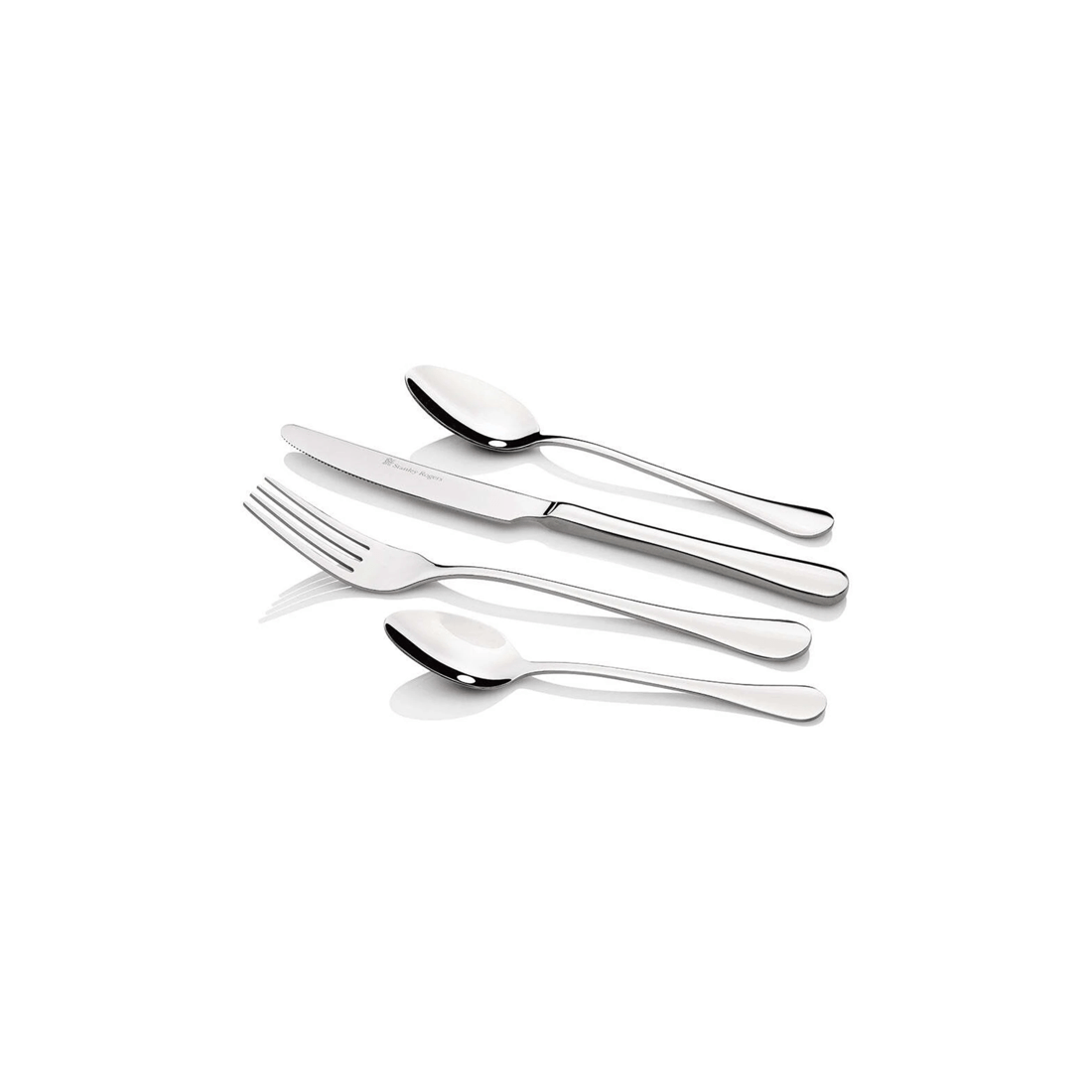 1 30pc Stanley Rogers Manchester Stainless Steel Cutlery Family Tableware Set
 - Silver, 1 of 5