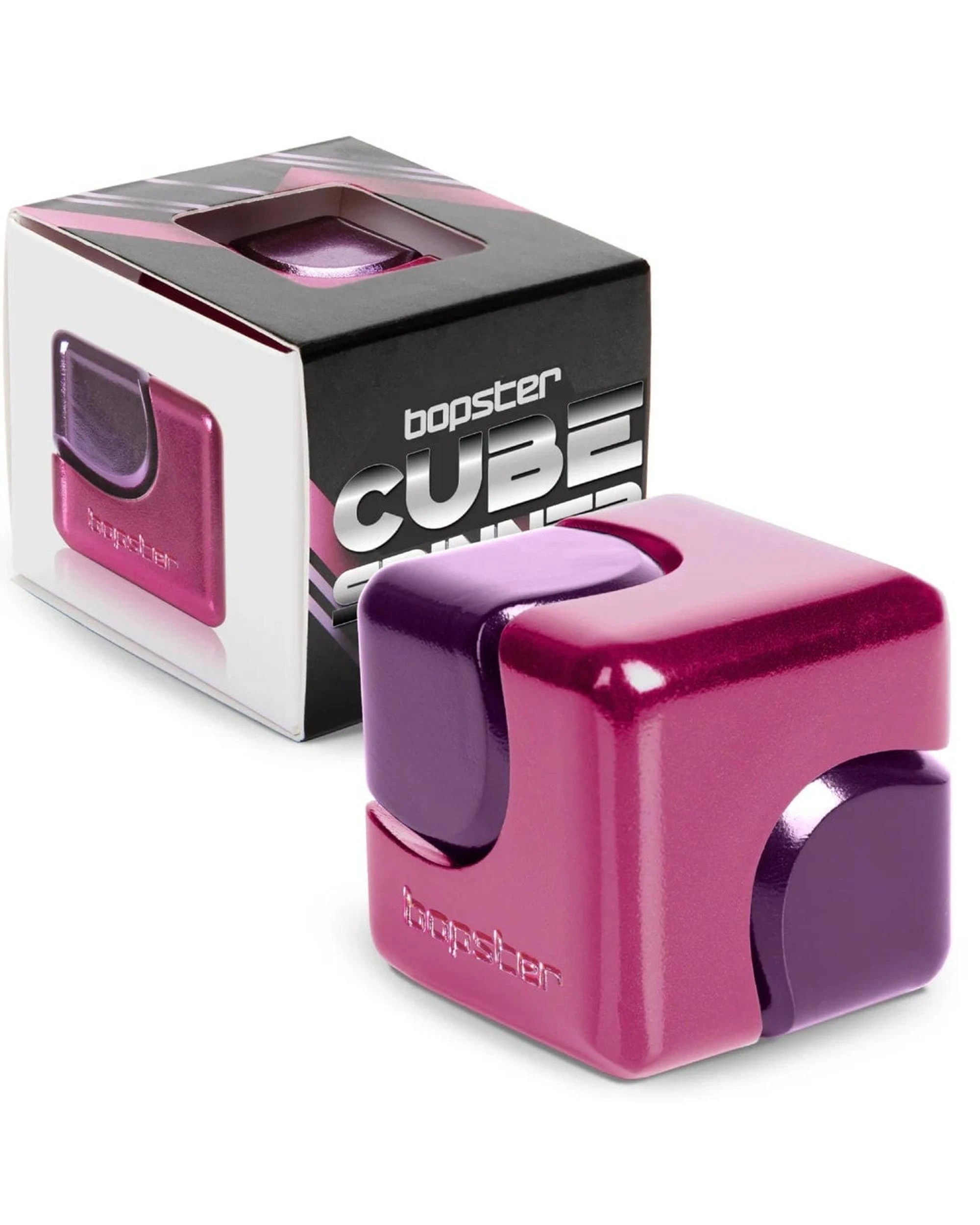 1 Bopster Fidget Cube Spinner - Pink and Purple - Multi, 1 of 3
