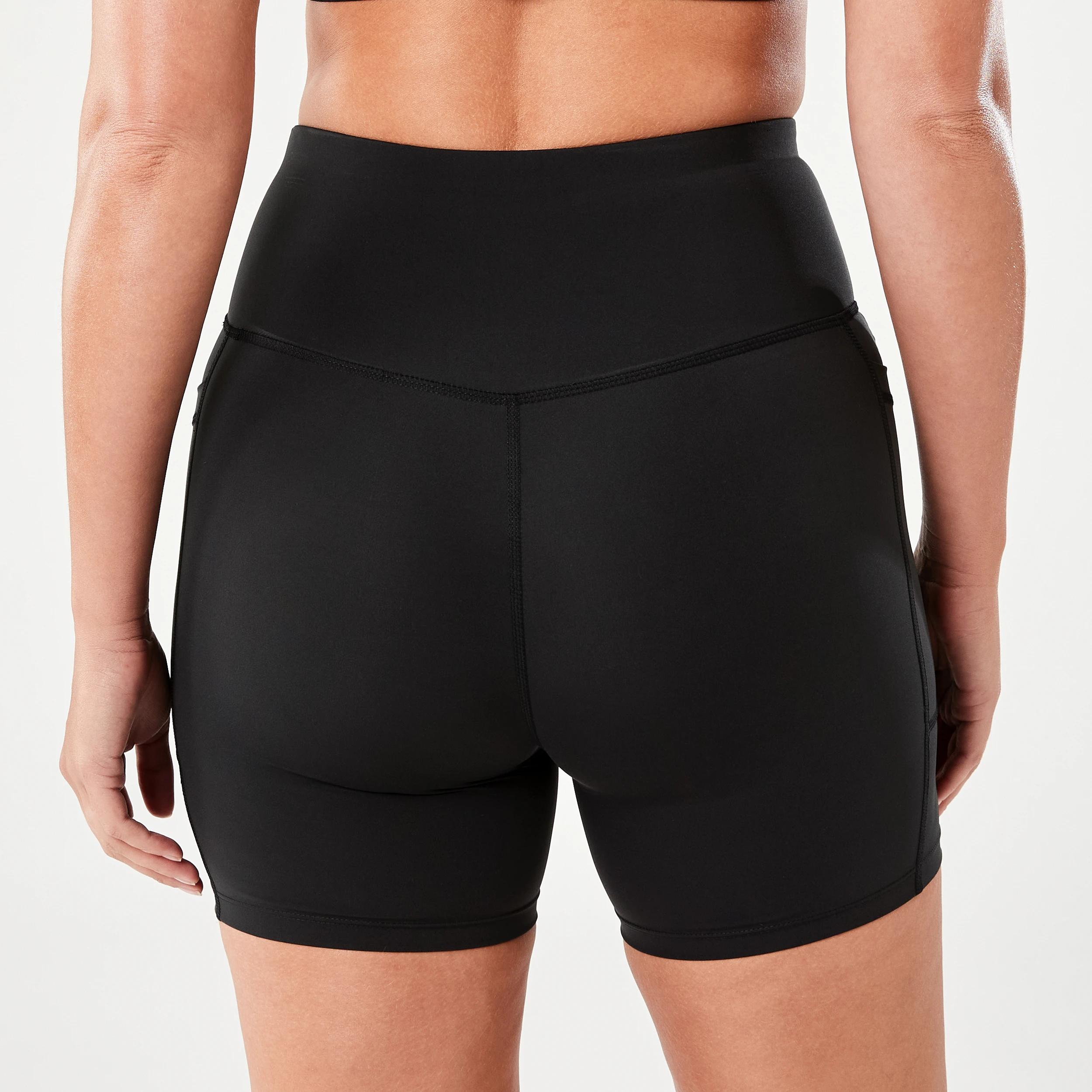 3 Active Womens Train Bike Shorts BLACK, 3 of 7