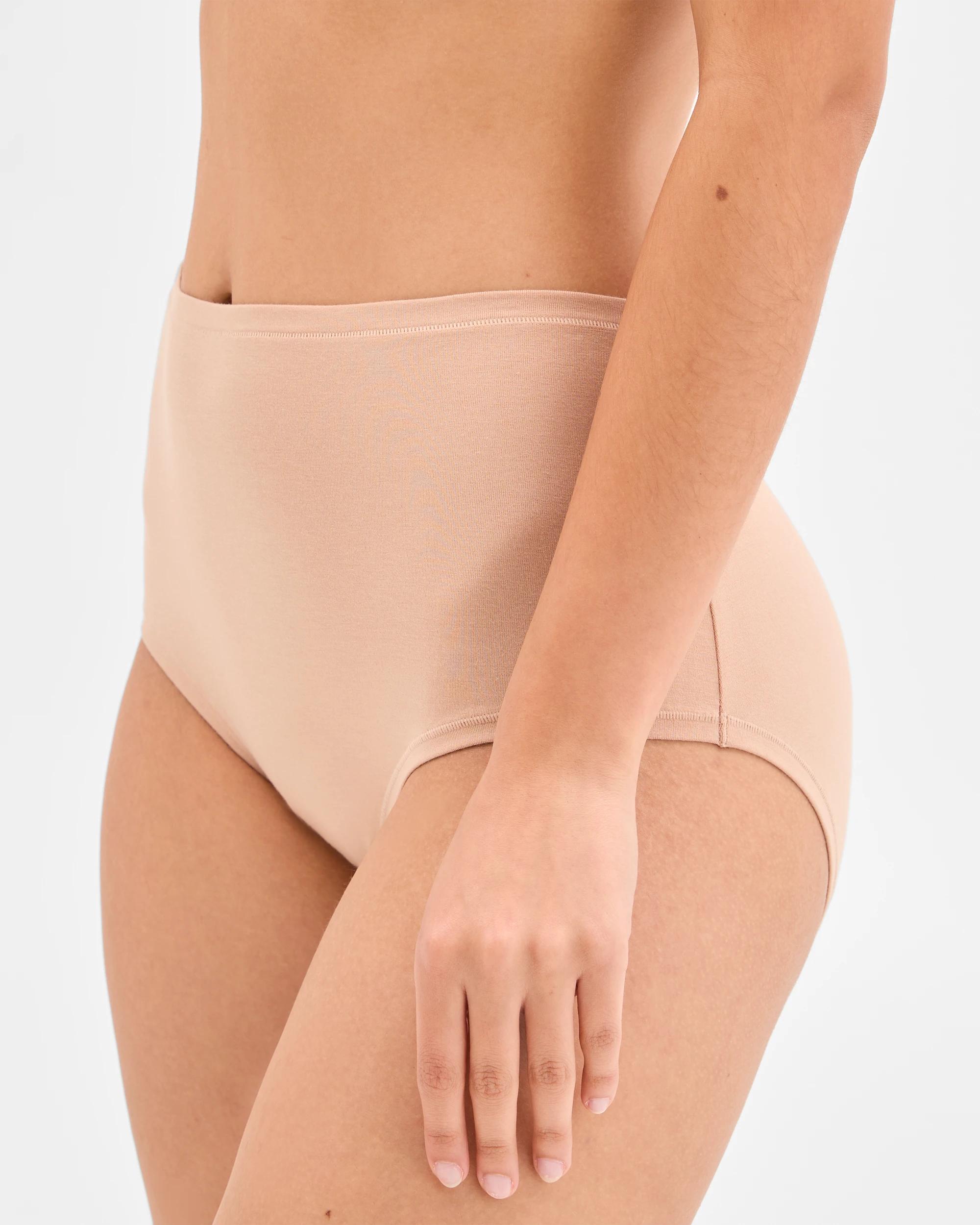 3 Target Woman 2 Pack Bamboo Full Briefs NEUTRAL, 3 of 4