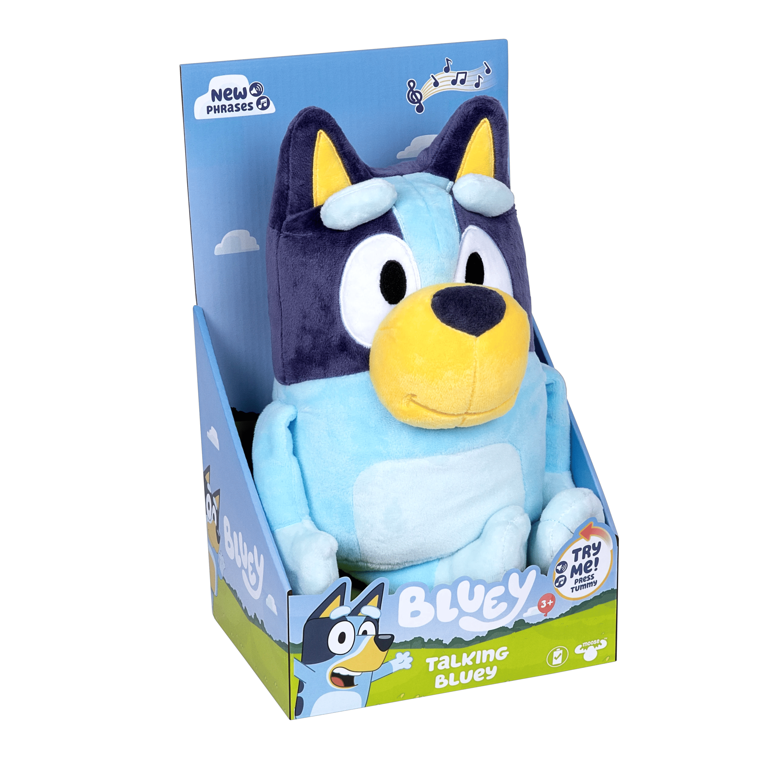 2 Bluey Sound Effects Plush - Talking Bluey - Multi, 2 of 6
