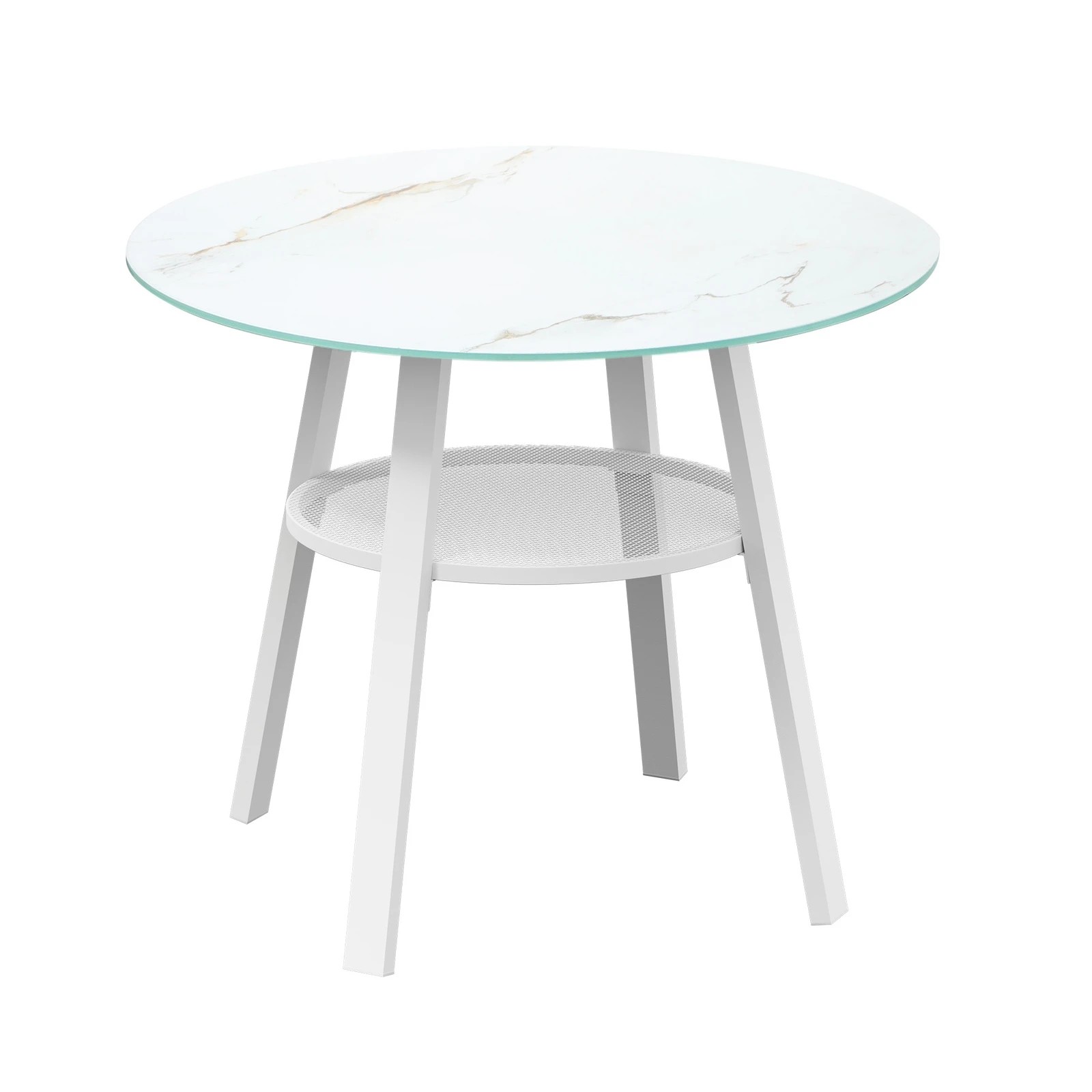 7 Livsip Outdoor Dining Setting Lounge Chair Patio Furniture Bistro Set 3pcs White
 - Multi, 7 of 7