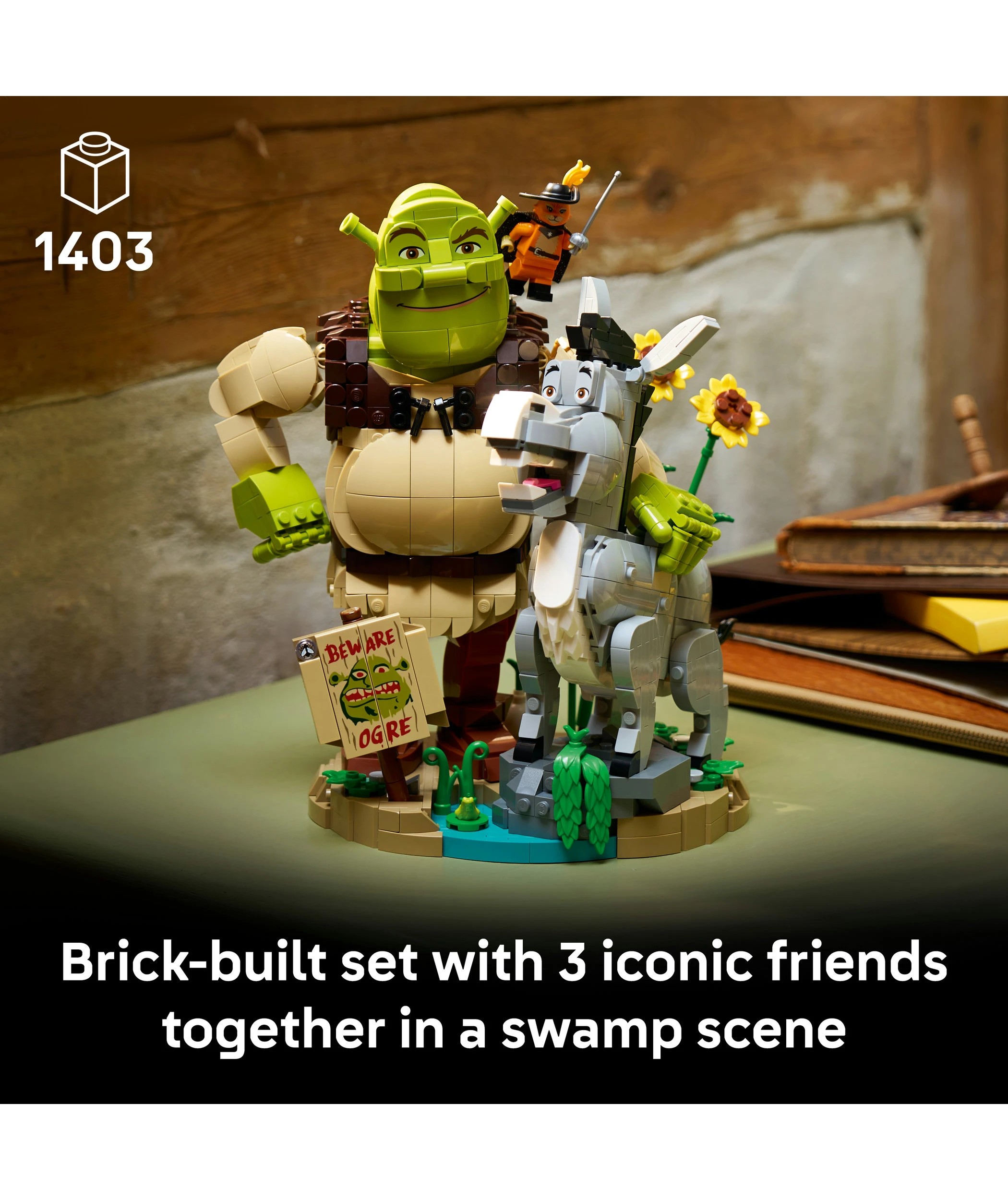 3 LEGO Shrek, Donkey & Puss in Boots 72423, 3 of 9