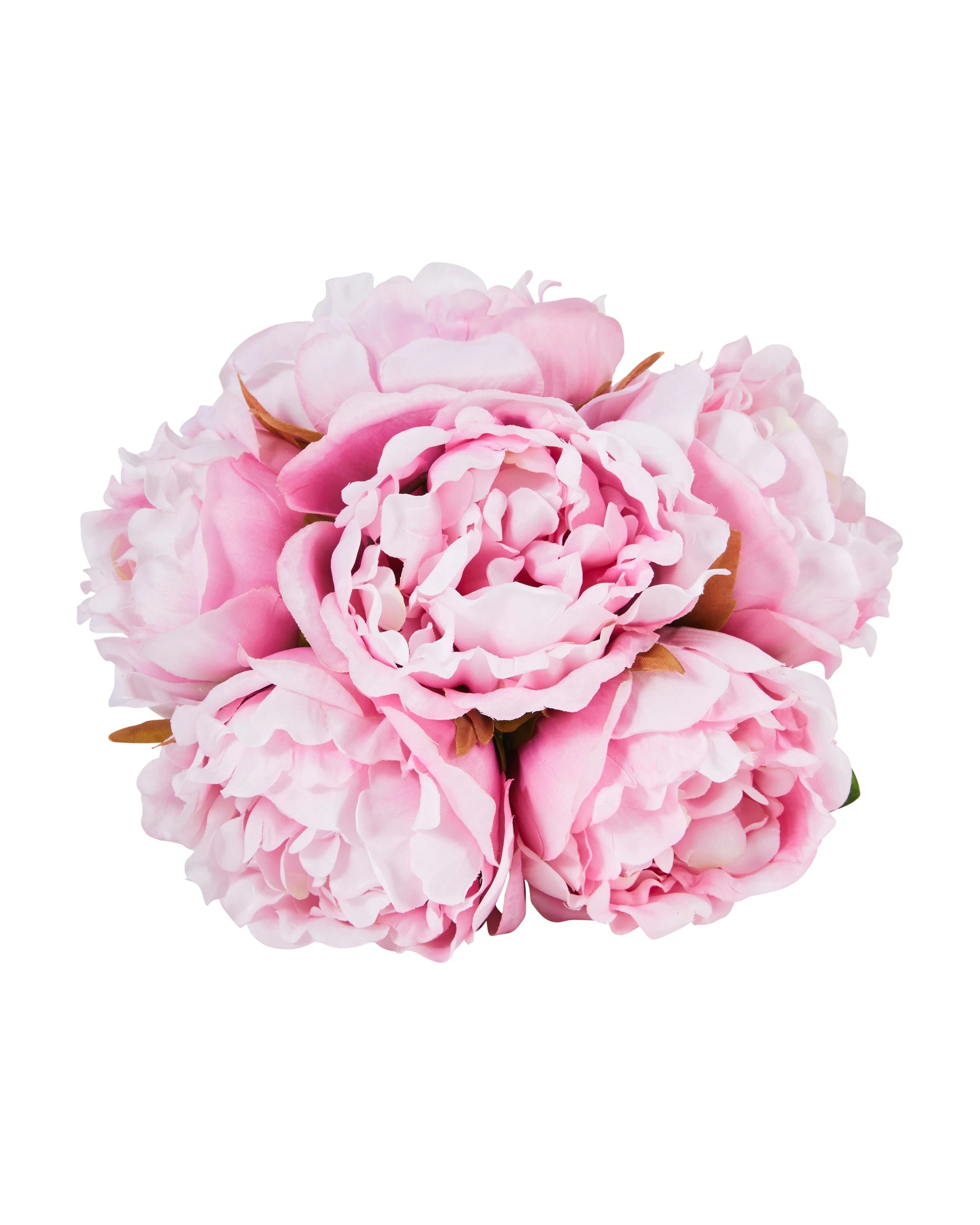 2 Artificial Pink Peonies Bunch, 2 of 4