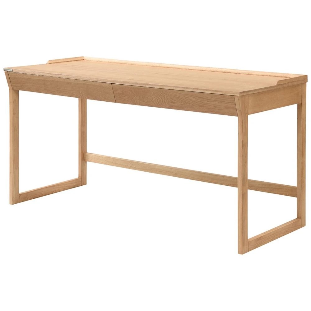 4 Larsson 2 Drawer Desk 1500mm Natural Oak Desks, Tables and Workstations, 4 of 10