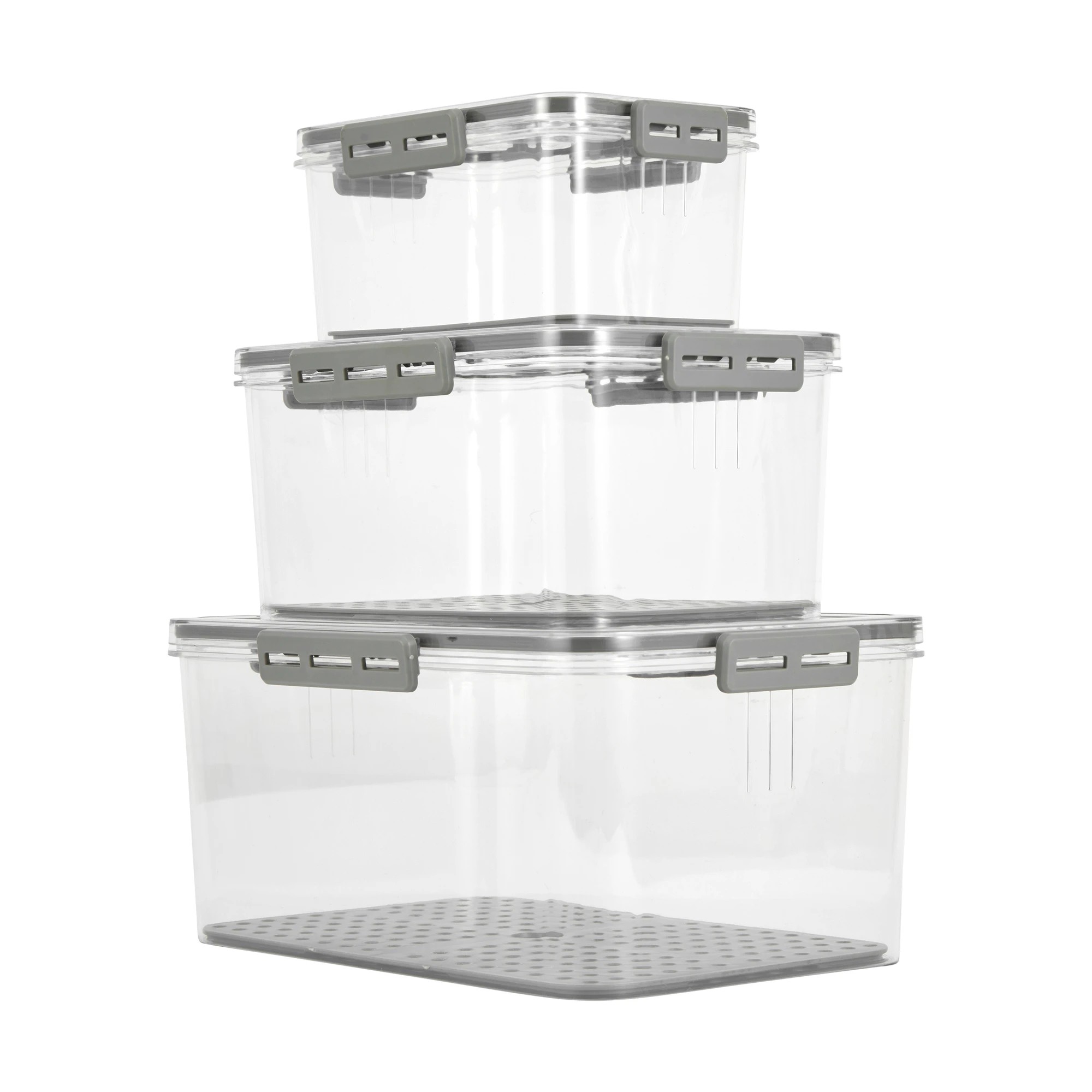 1 3 Piece Fridge Storage Set, 1 of 8