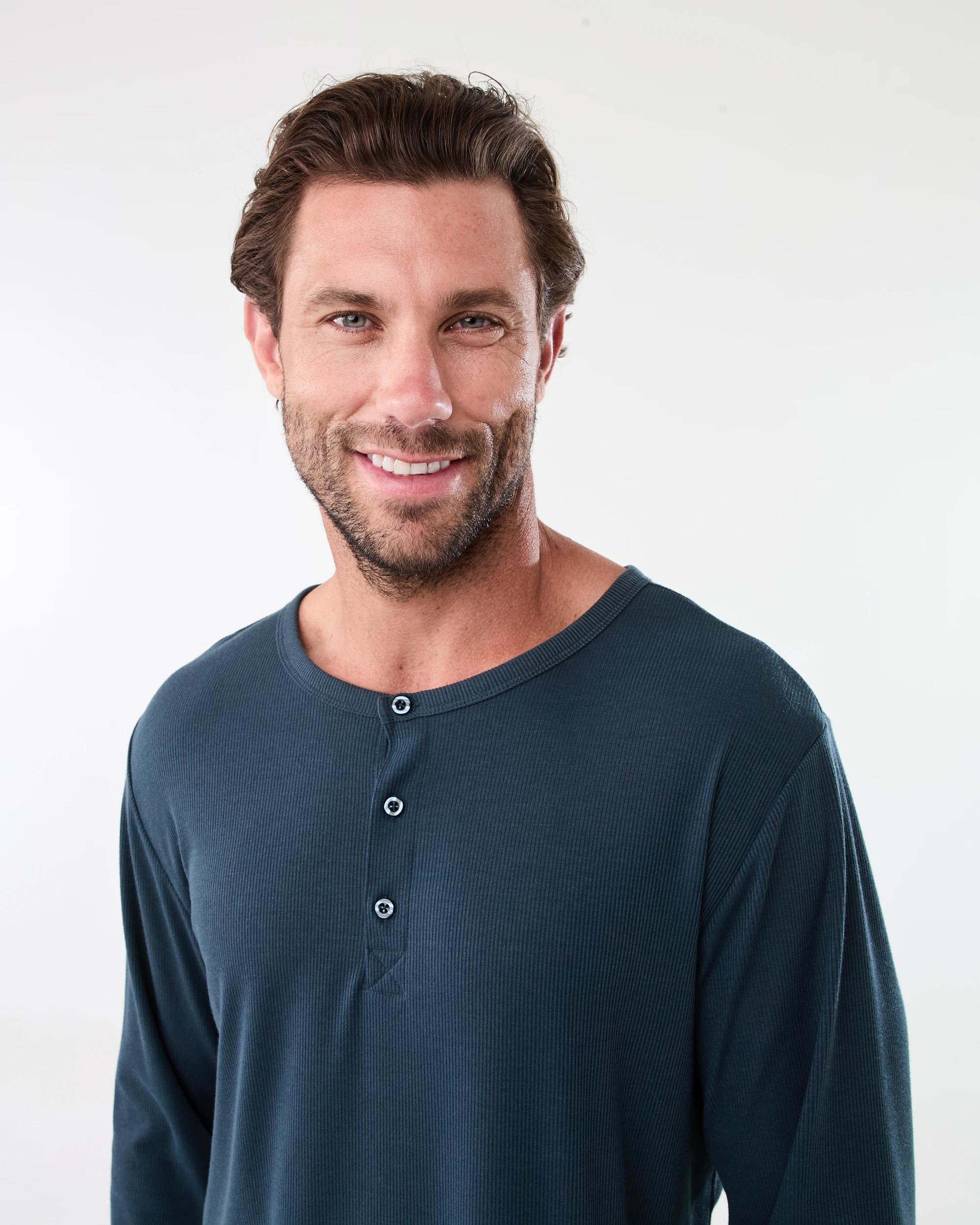 4 Long Sleeve Rib Top Nvy Spell, 4 of 6