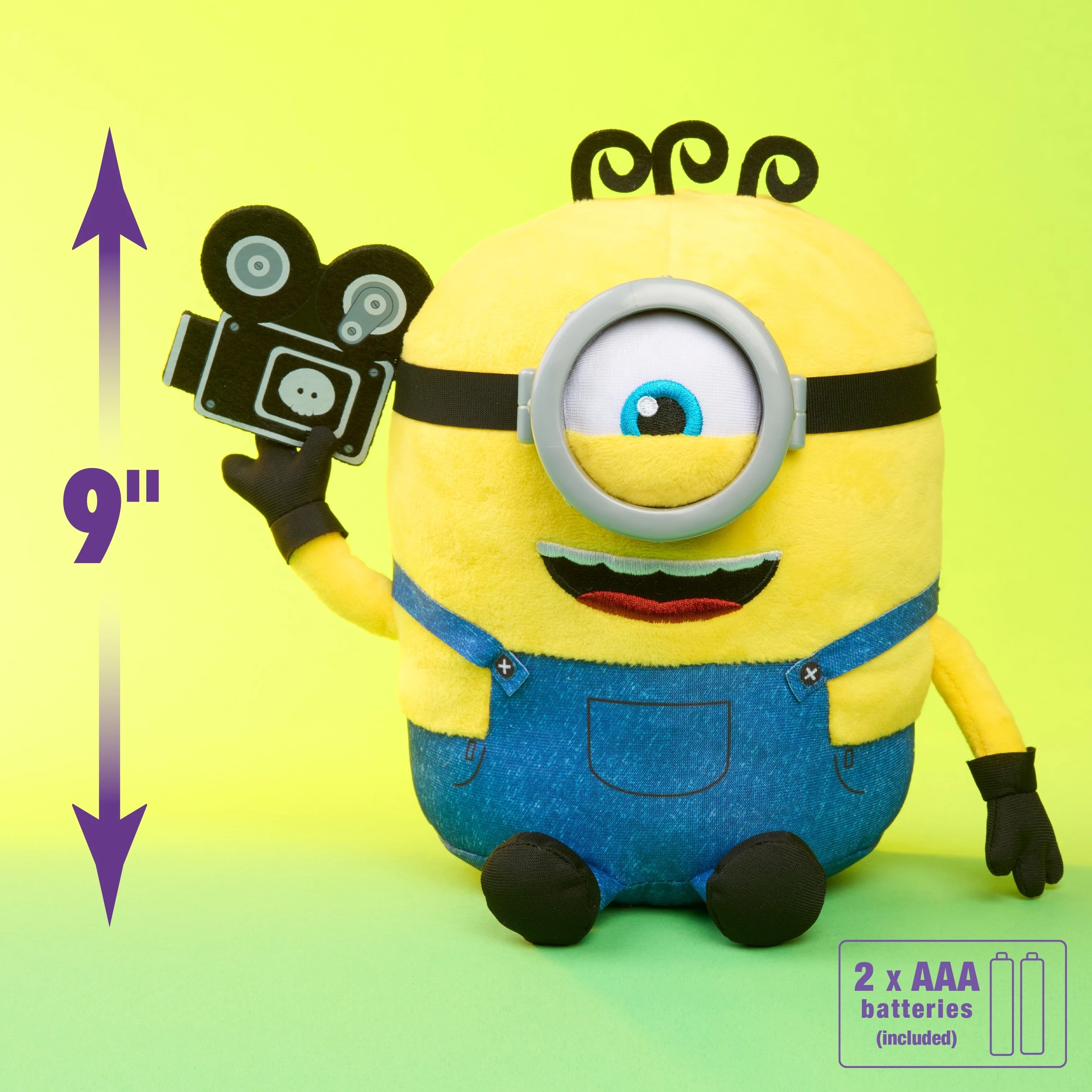 6 Minions 3 Babbling James Plush Toy - Multi, 6 of 7