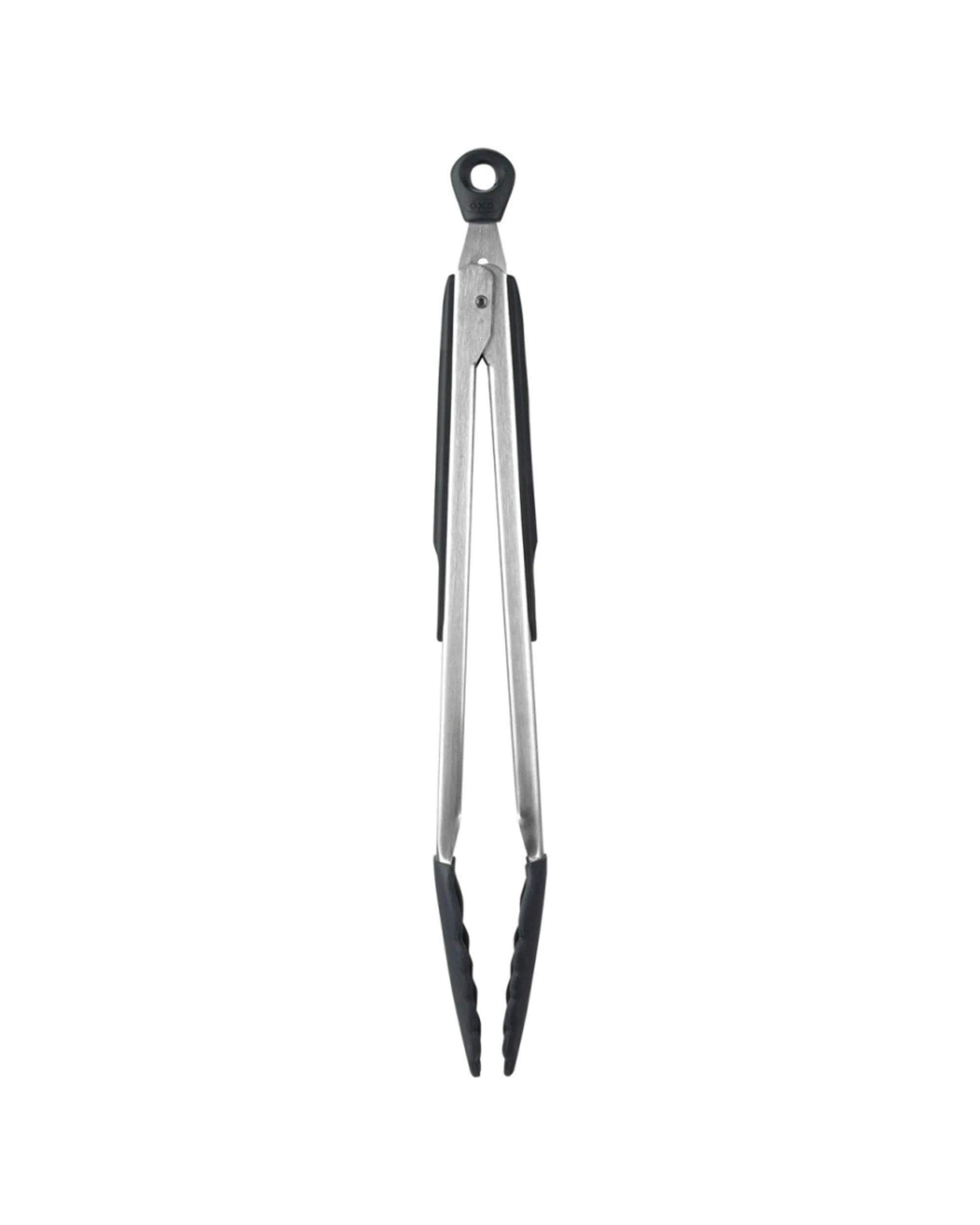 1 Oxo Heat Resistant Non-Stick Safe Tongs With Silicone Heads 30cm - Multi, 1 of 4