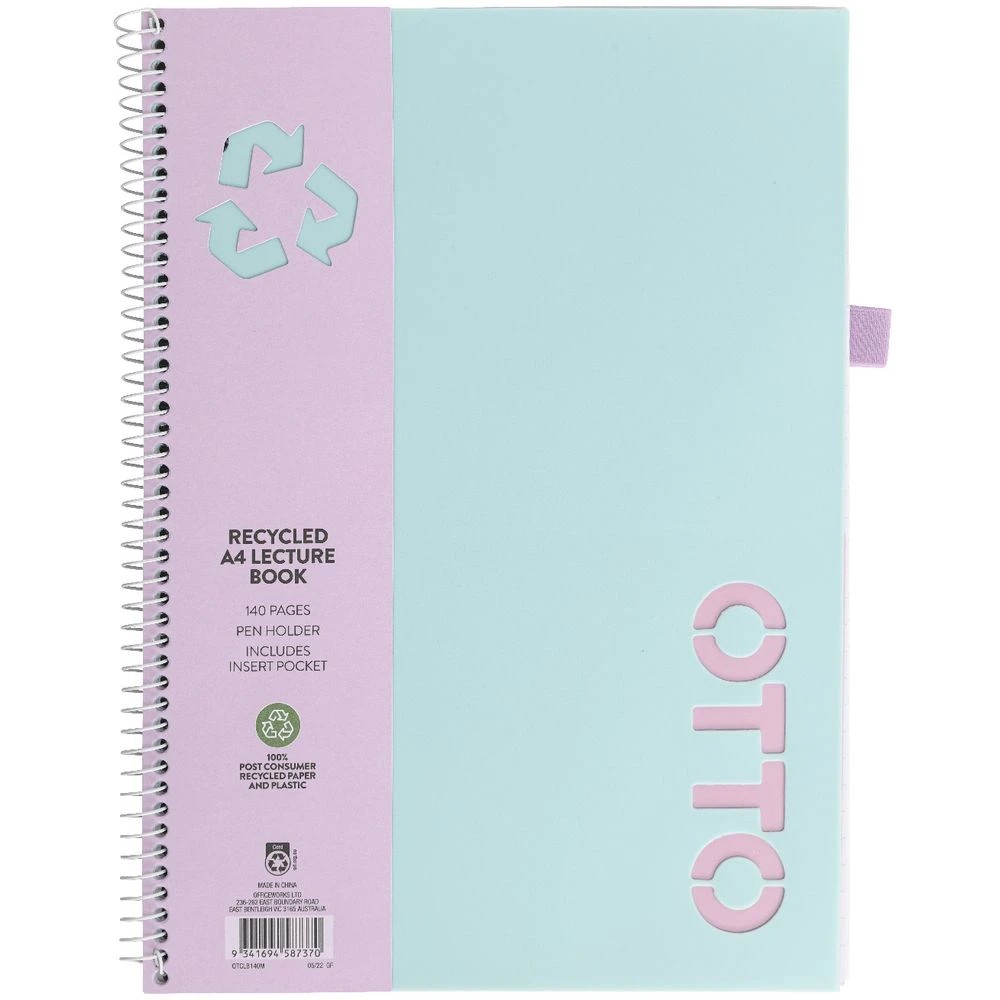 5 Otto A4 Lecture Book 140 Pages Mint, 5 of 5
