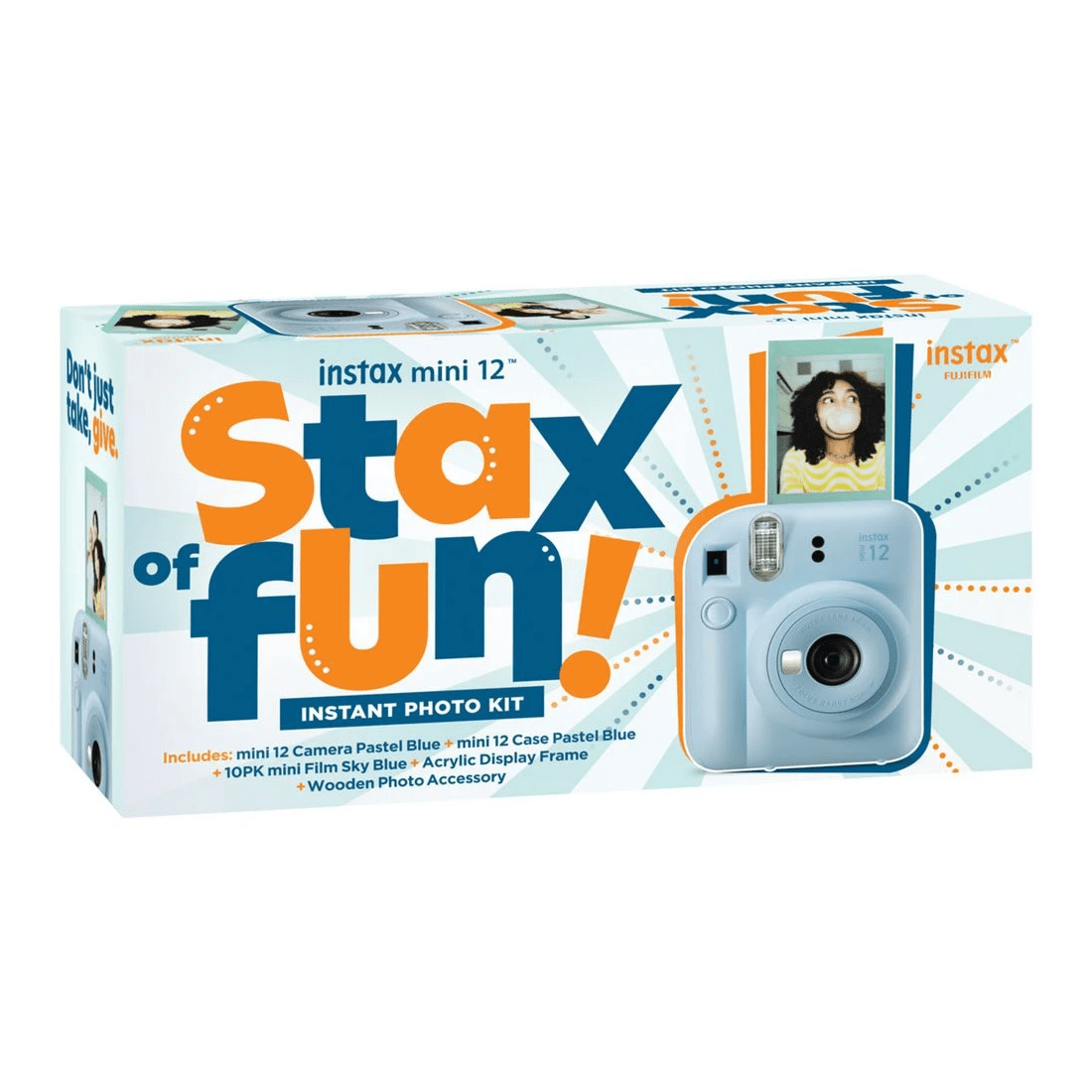 2 Fujifilm INSTAX Mini 12 Instant Camera Bundle Blue, 2 of 3