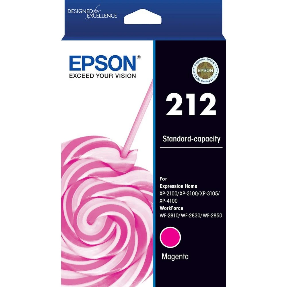 1 Epson 212 Ink Cartridge Magenta, 1 of 1
