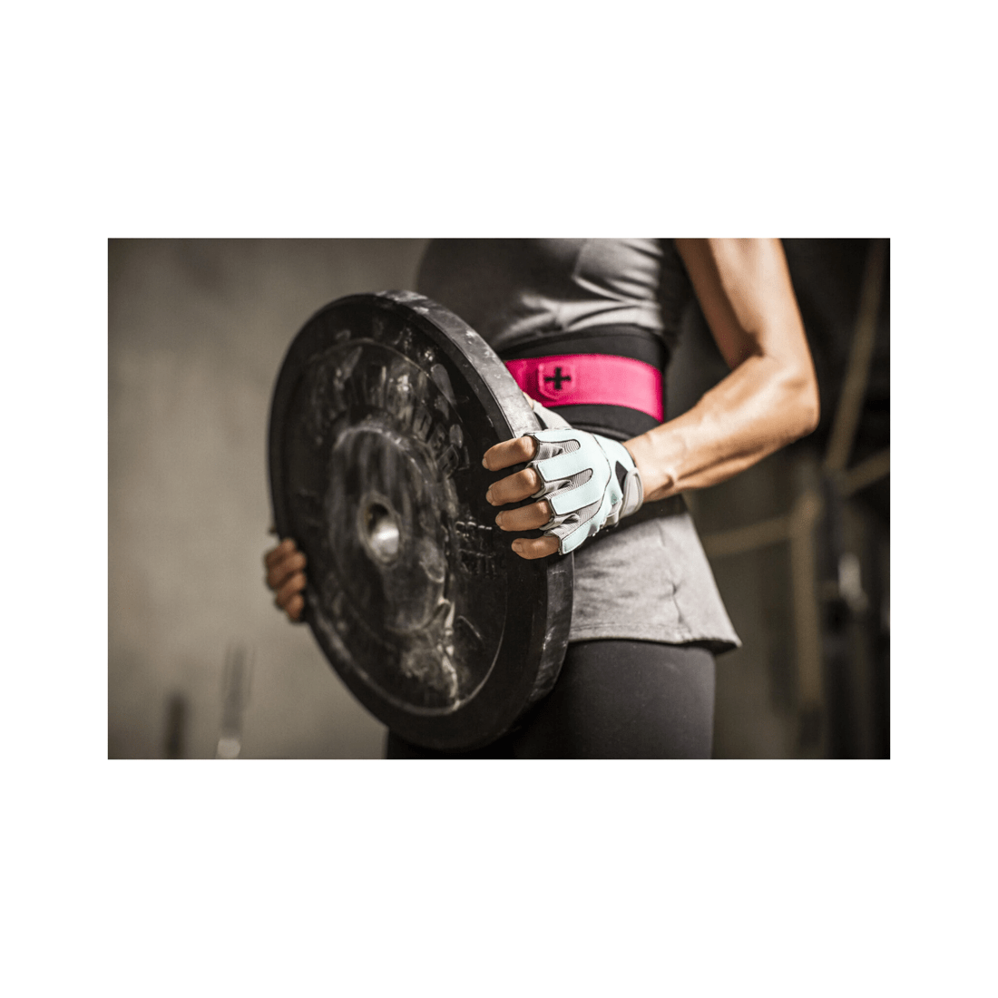 10 Harbinger Womens Training Grip Gloves TechGel Padding Leather Palm NoSweat - Multi, 10 of 10