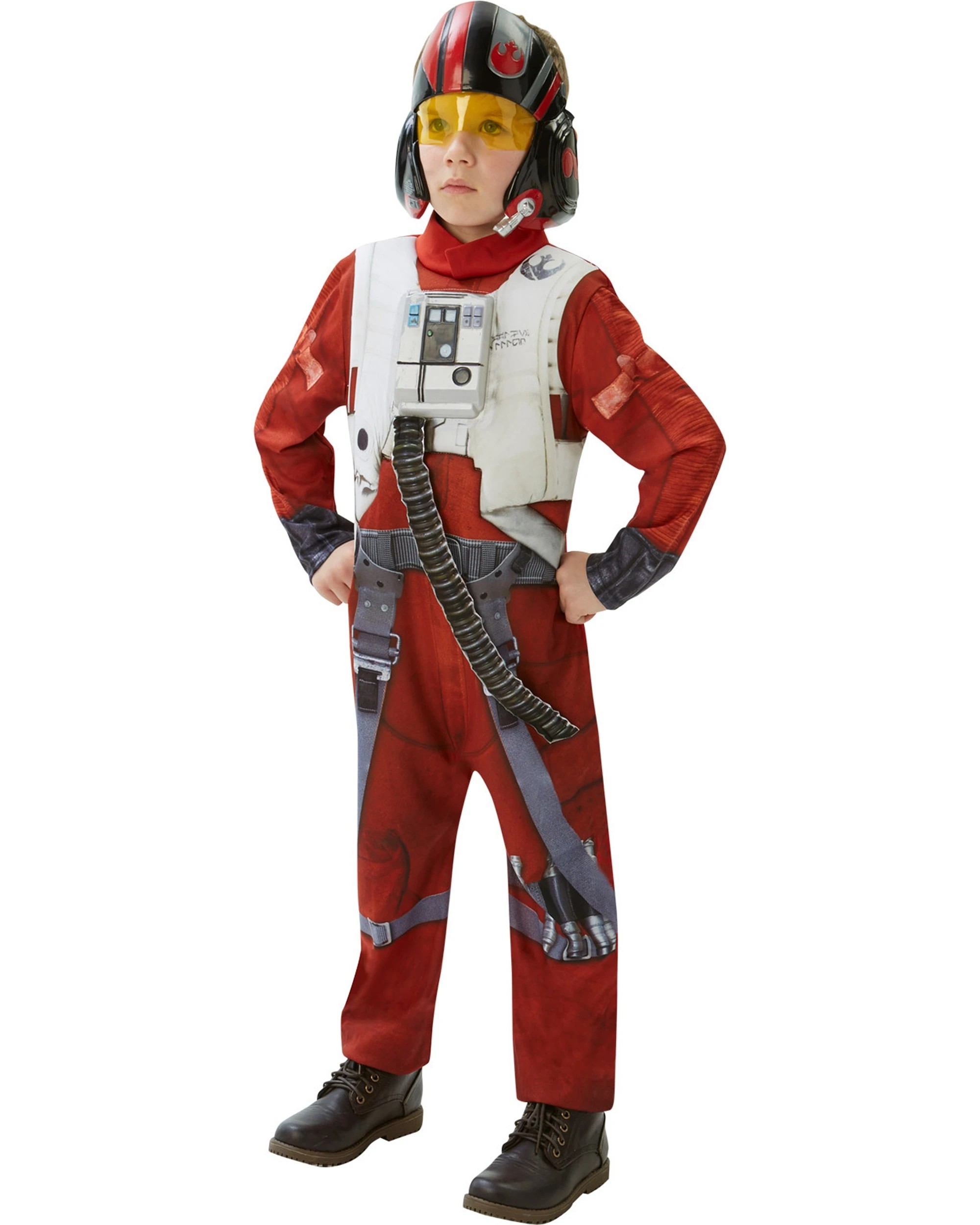 1 Star Wars X-Wing Fighter Deluxe Dress Up Costume S - Red, 1 of 3