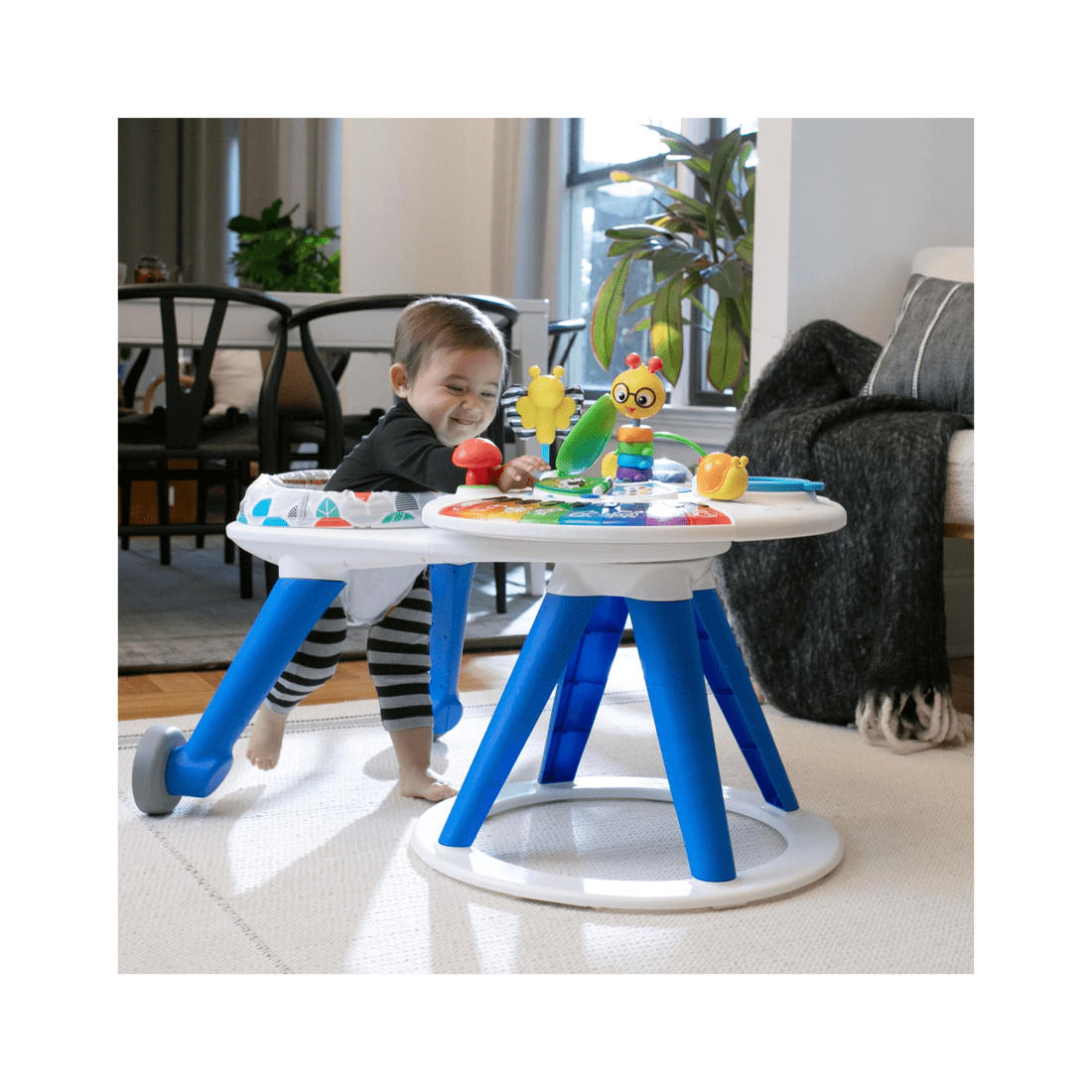 8 Baby Einstein Around We Grow 4 In 1 Discovery Center Baby Walker 6 Months Plus
 - Multi, 8 of 9