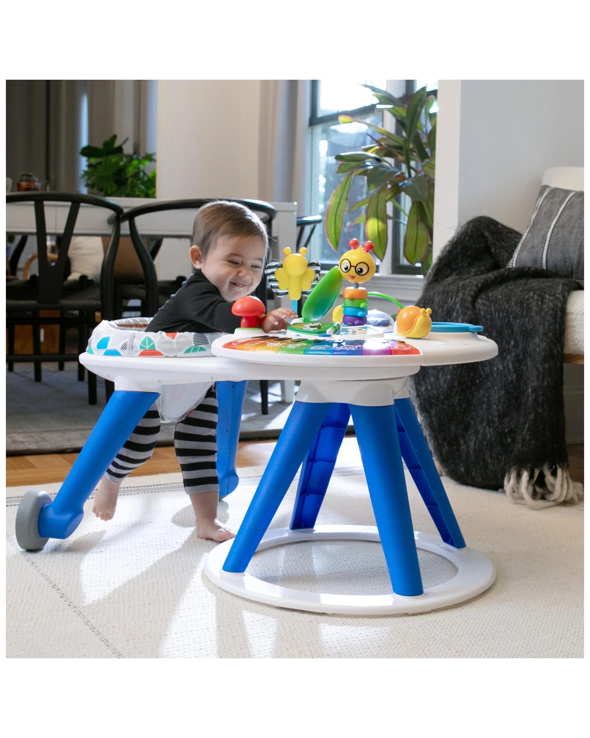 8 Baby Einstein Around We Grow 4 In 1 Discovery Center Baby Walker 6 Months Plus
 - Multi, 8 of 9