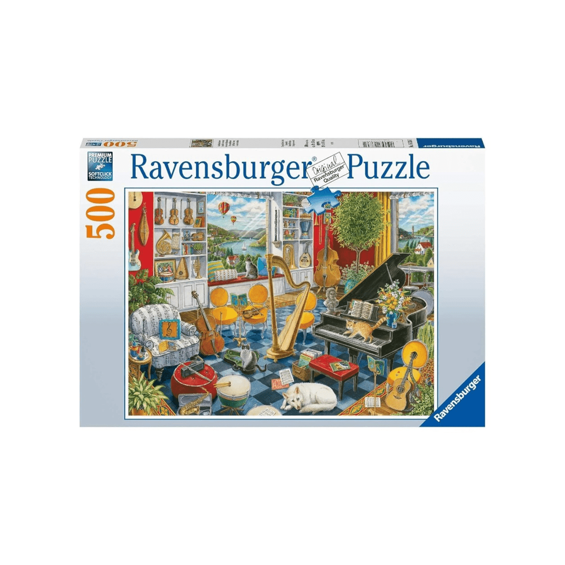 1 Ravensburger The Music Room 500 Piece Puzzle, 1 of 2
