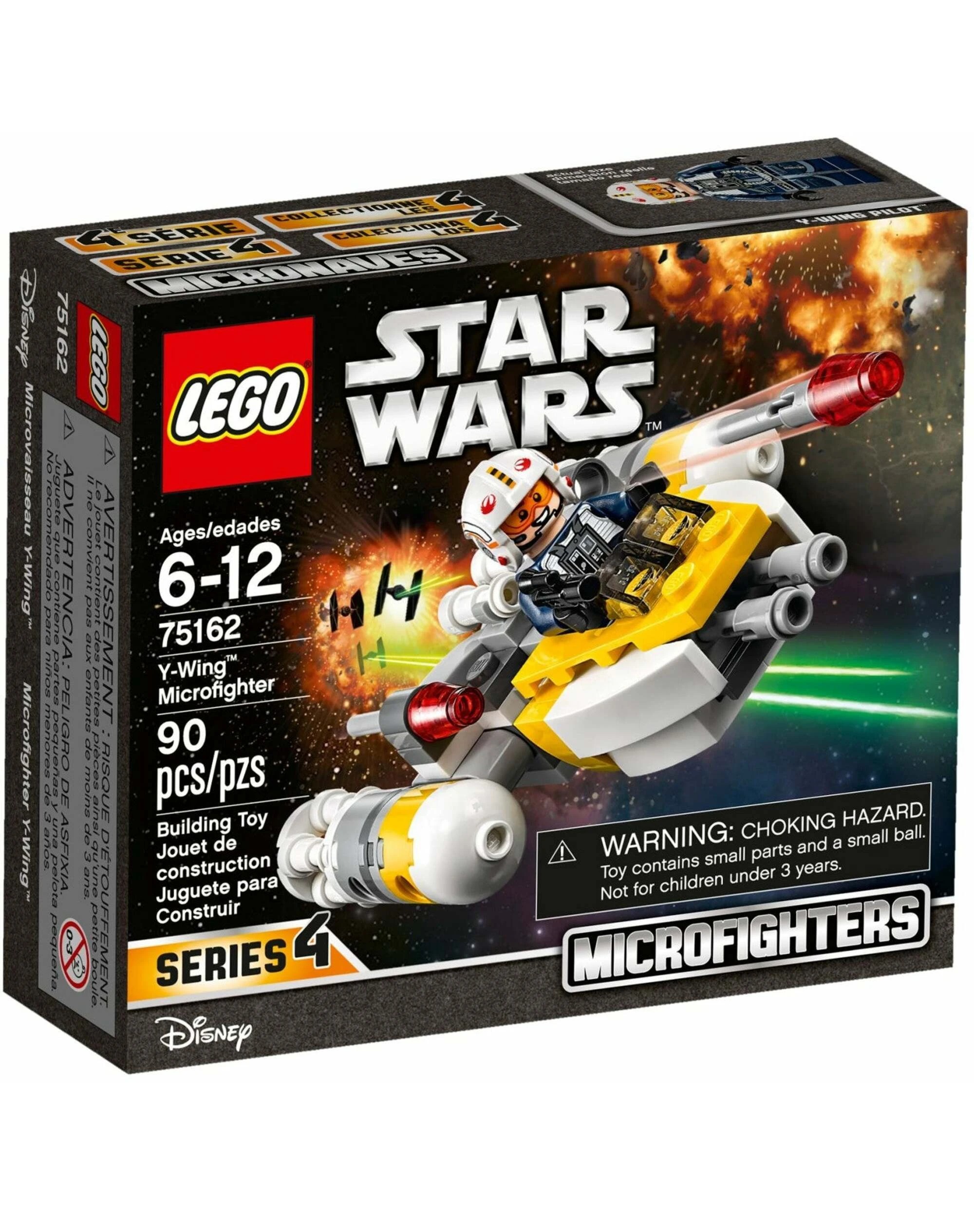 1 LEGO 75162 Y-wing Microfighter Star Wars Building Toy, 1 of 4