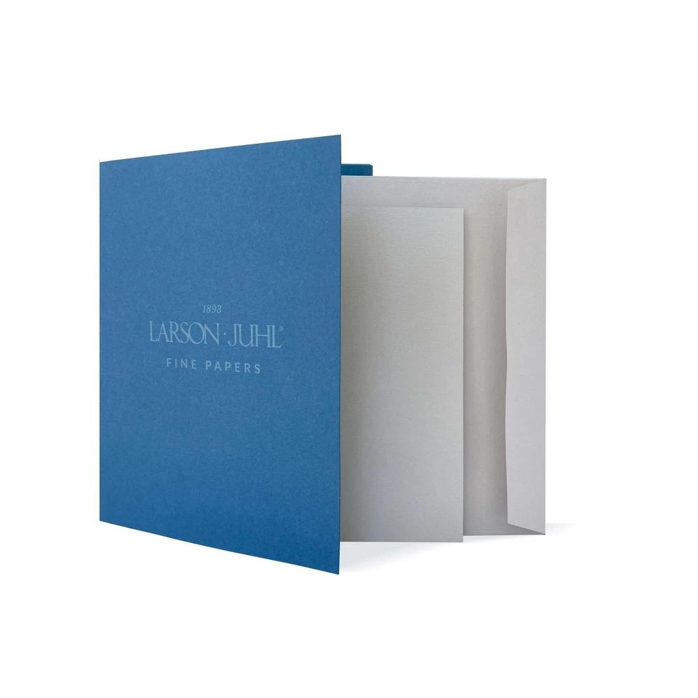 2 Larson-Juhl A5 Elation Writing Set Silver 200GSM, 2 of 4