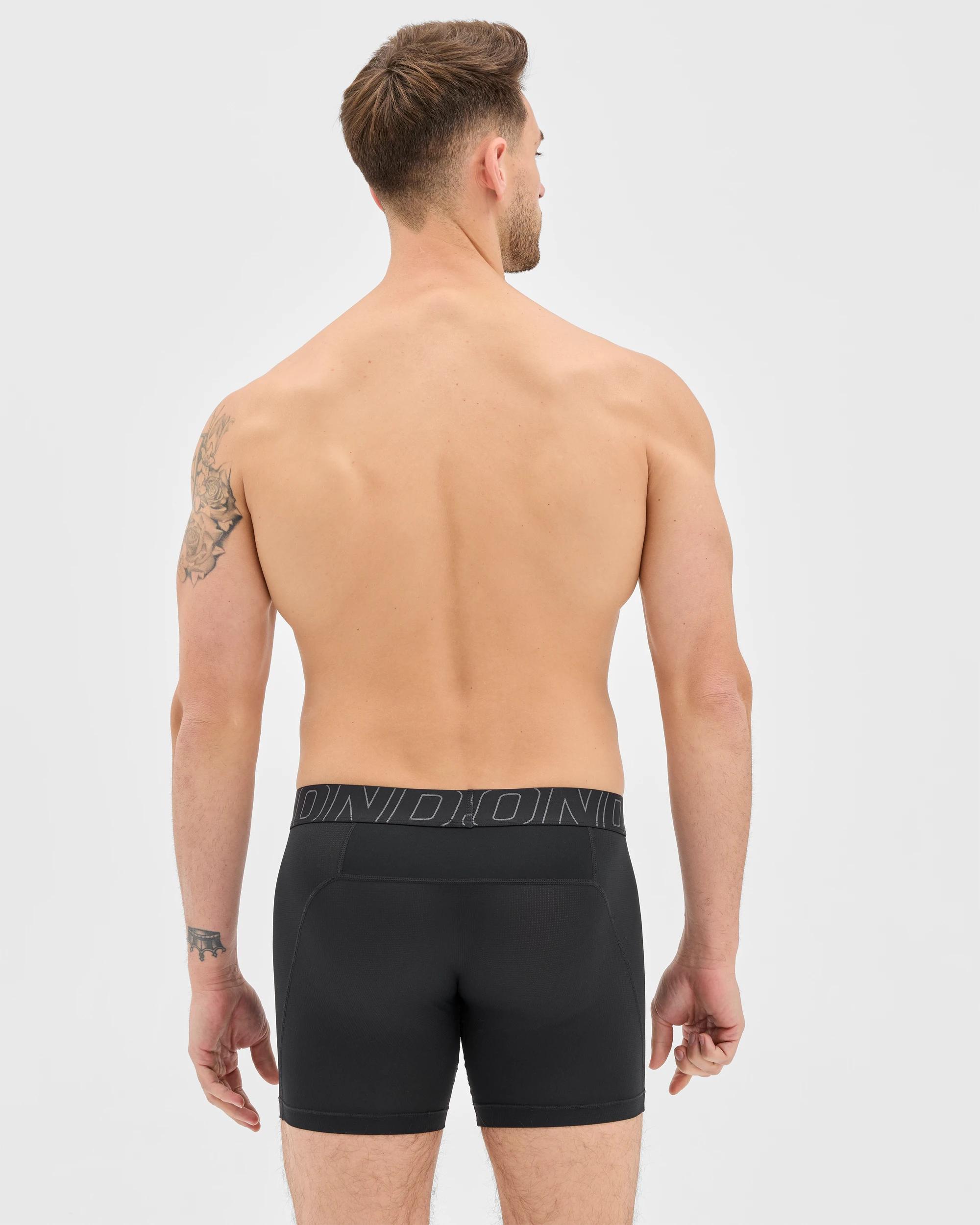 3 Bonds Sweat Off Trunks BLACK, 3 of 3