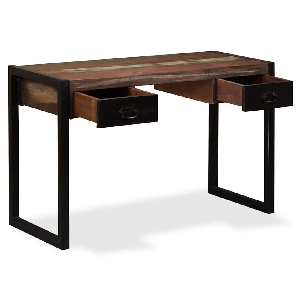 3 vidaXL Desk Ample Storage - Multi, 3 of 10
