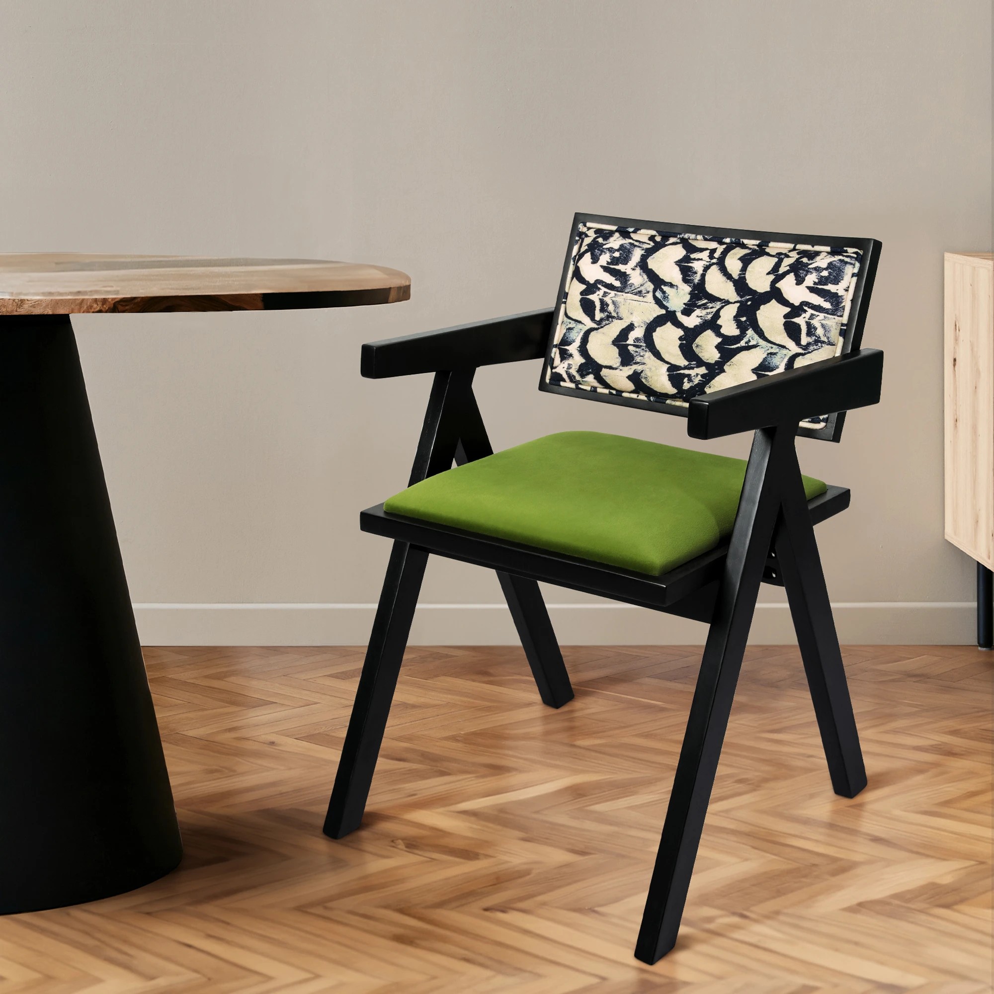 5 Levede Retro Dining Chairs, 5 of 5