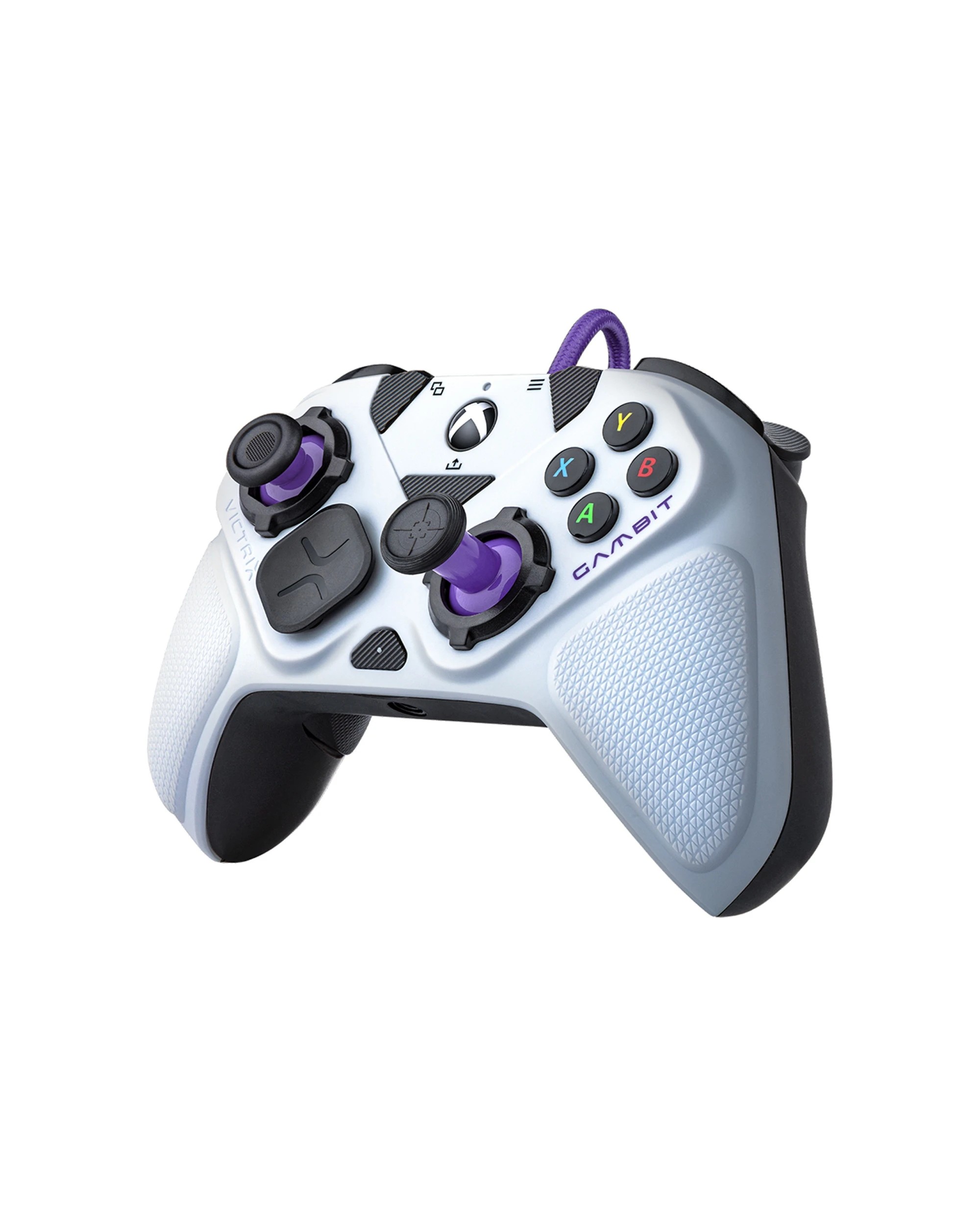 1 Pdp Gaming Victrix Gambit Wired Dual Core Tournament Gaming Controller - White, 1 of 5