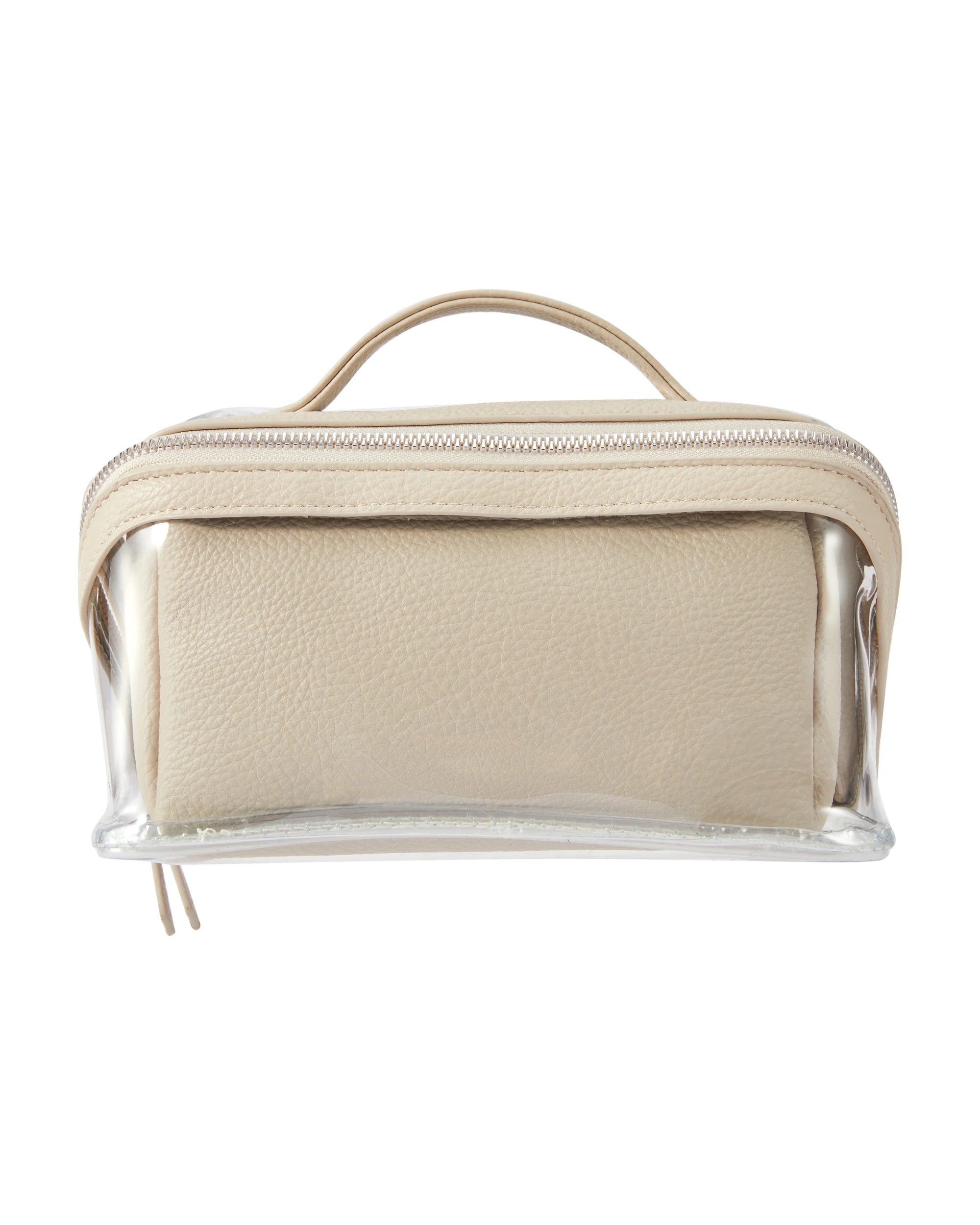 1 OXX Cosmetics 3-in-1 Makeup Bag - Beige, 1 of 6