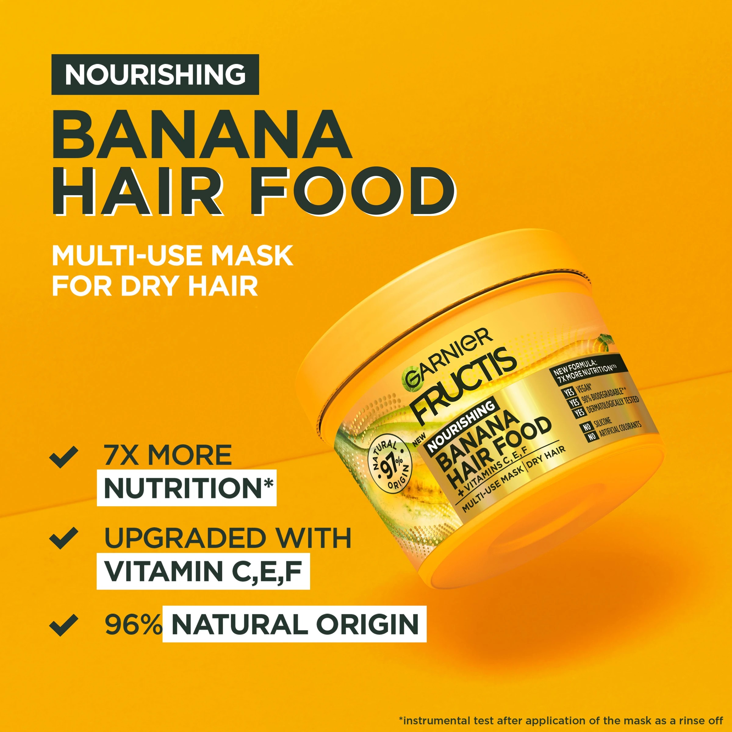 3 Garner Fructis Nourishing Banana Hair Food 390ml, 3 of 8
