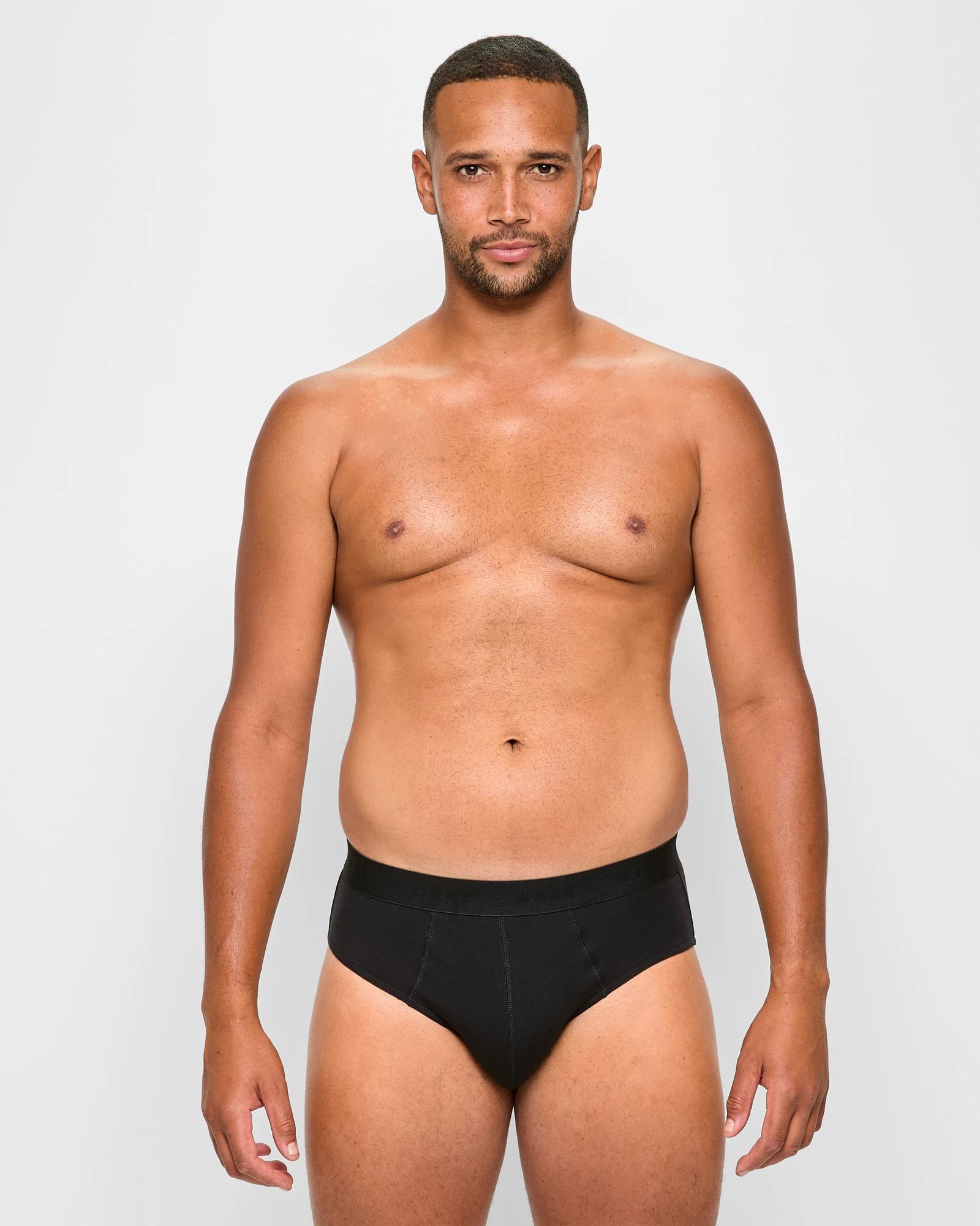 2 Australian Cotton Blend 5 Pack Hipster Briefs - Maxx GREYS, 2 of 4