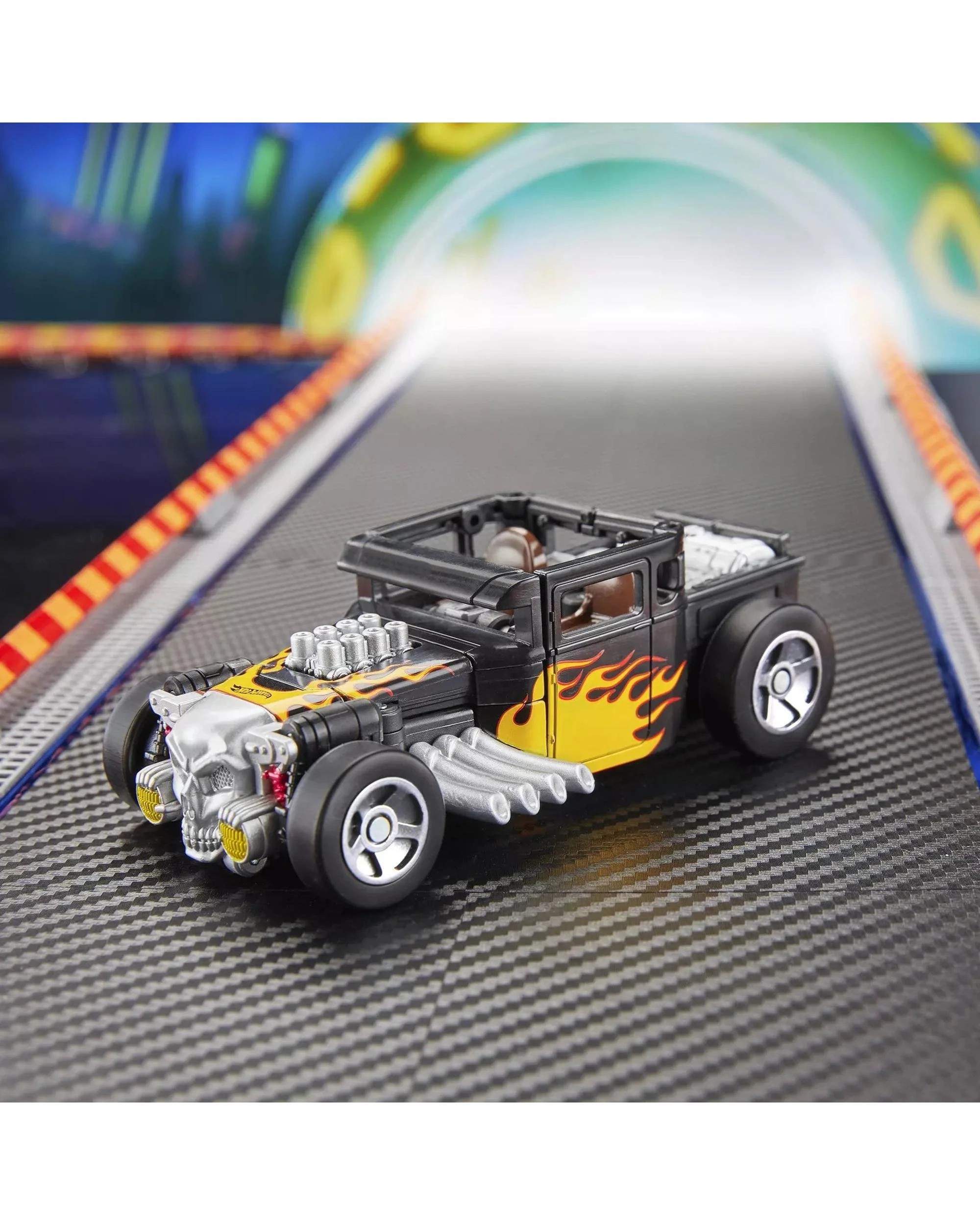 8 Transformers Collaborative Hot Wheels x Transformers Bone Shaker Action Figure, 8 of 10