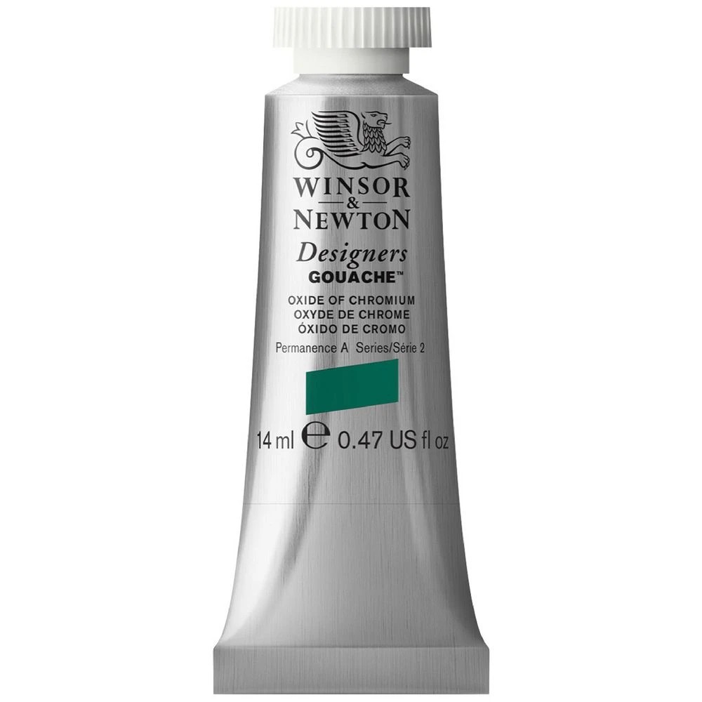 1 Winsor & Newton Designers Gouache 14mL Oxide of Chromium S2, 1 of 1