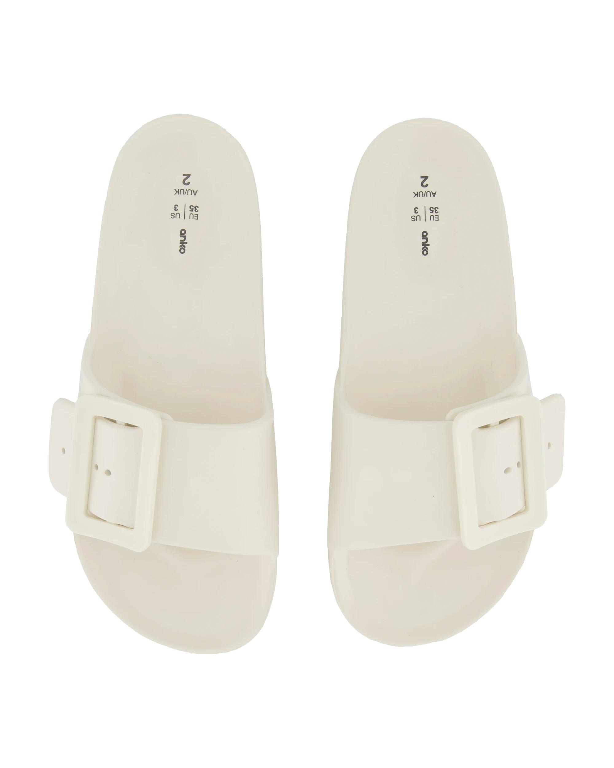 2 Senior Buckle Slides Beige, 2 of 3