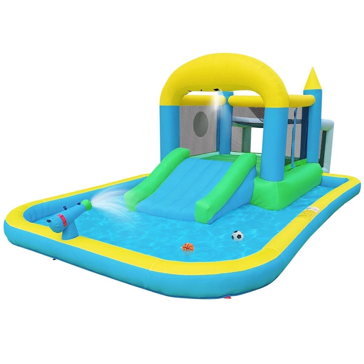 5 Kidbot Inflatable Water Park World Jumping Castle Trampoline, 5 of 6