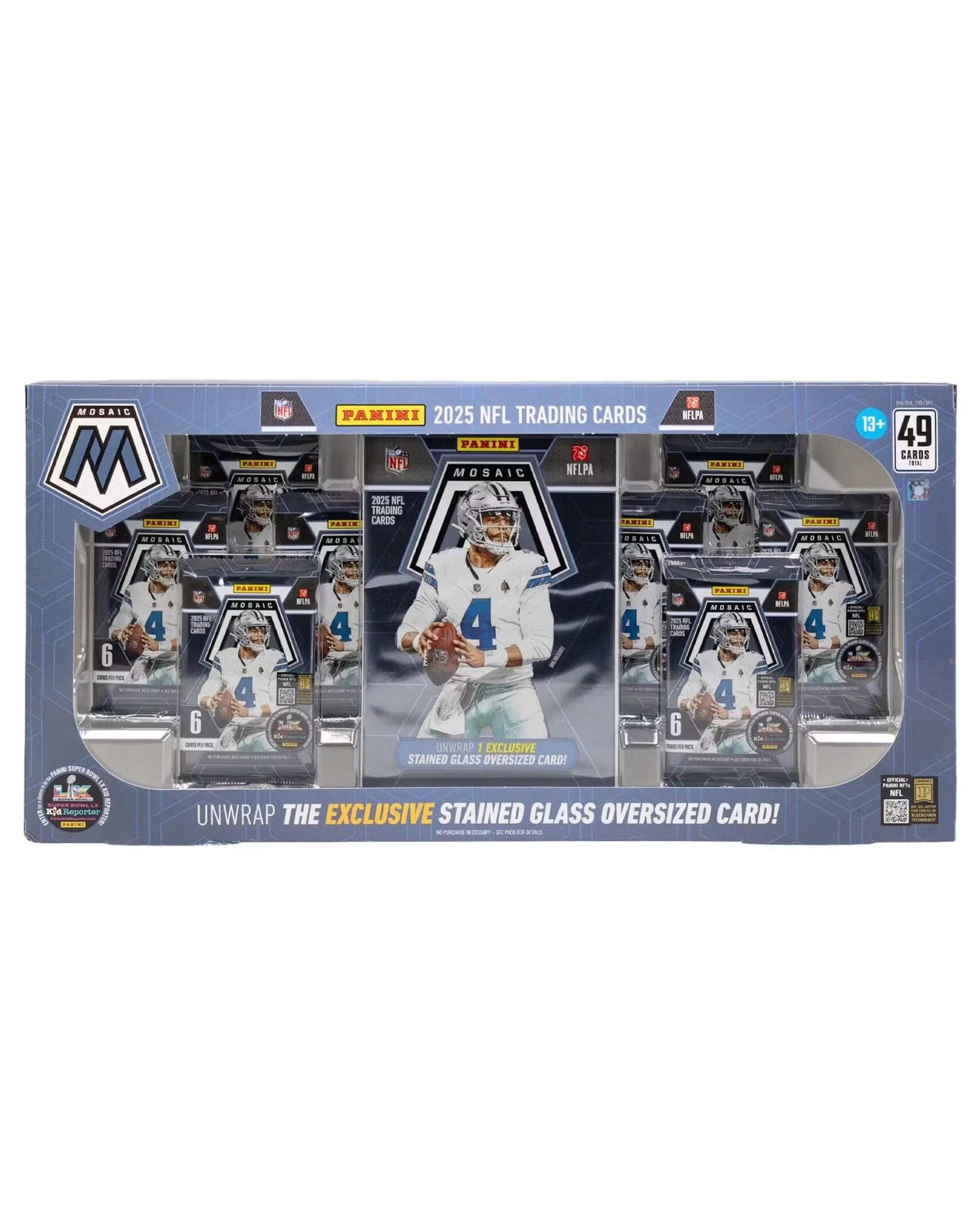 4 Panini 2025 NFL Mosaic Football Super Box, 4 of 4