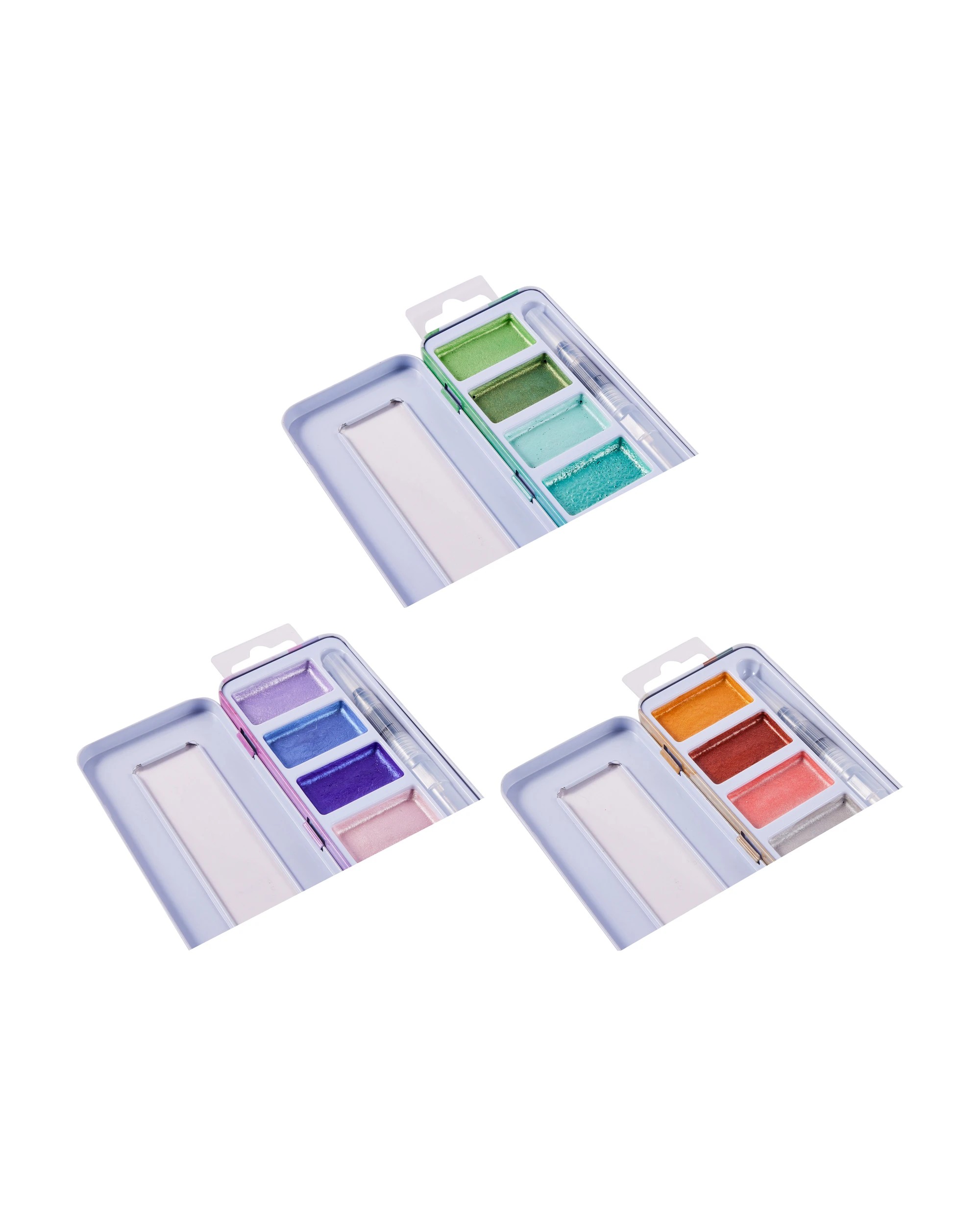 4 Metallic Watercolour Paint - Assorted, 4 of 7