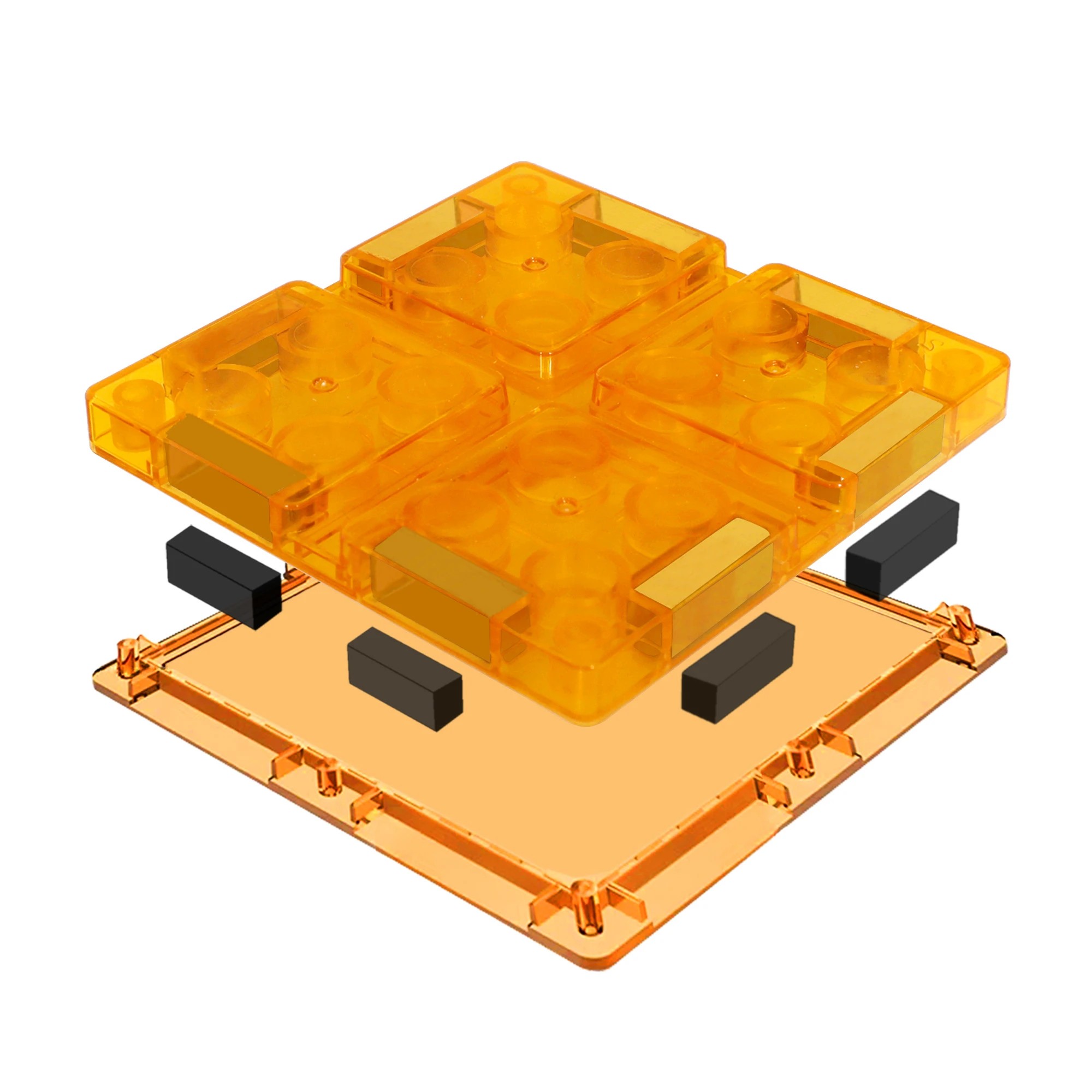 6 Traderight Kids 348pcs Magnetic Tiles Blocks, 6 of 7