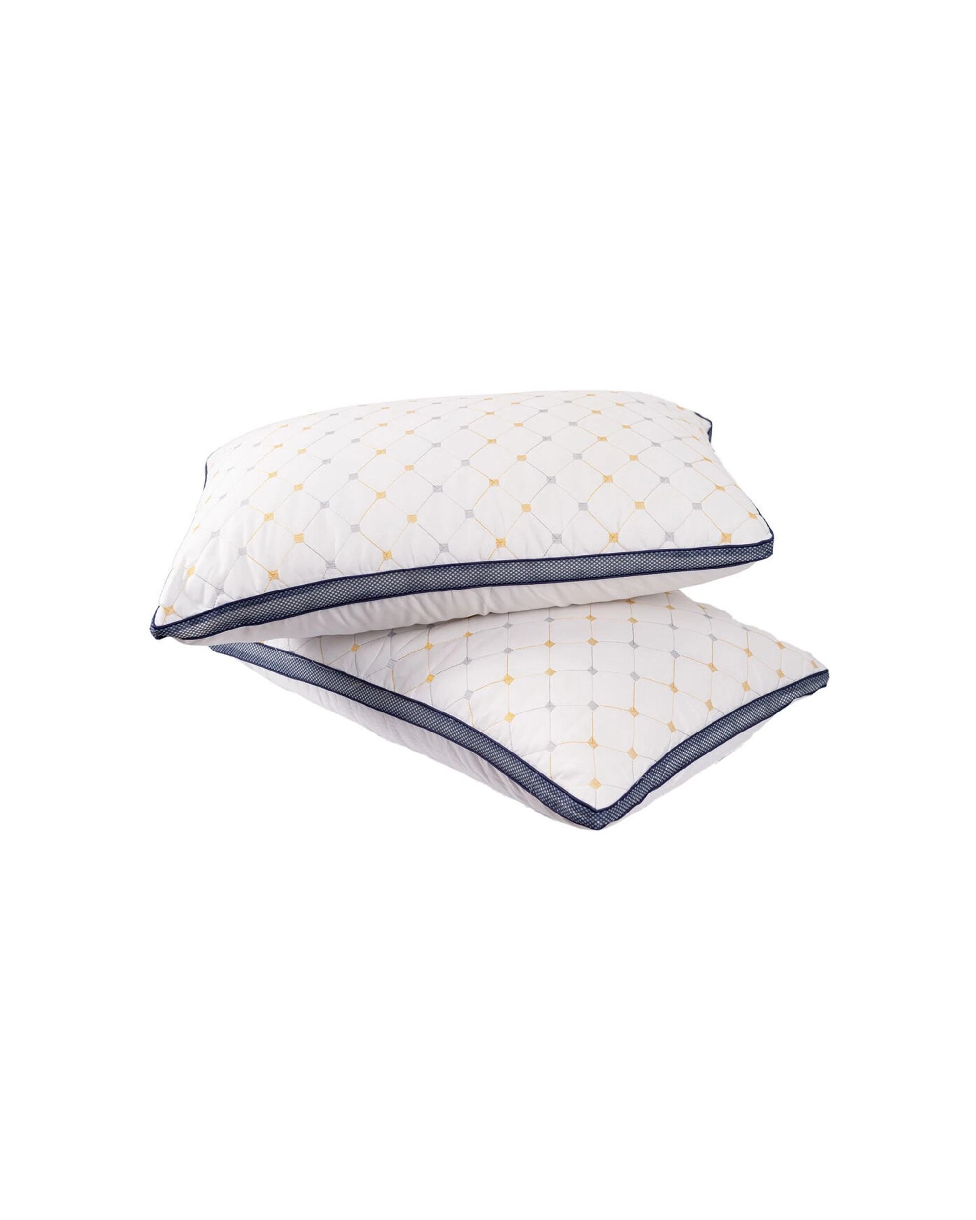 2 Royal Comfort 2x 2pc Luxury Chiro Comfort Air Mesh Pillow 50x75cm - Multi, 2 of 7