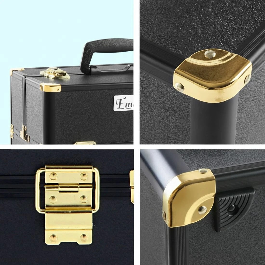 5 Embellir Beauty Makeup Case Travel Organiser Bag Cosmetic Storage Portable Box - Multi, 5 of 9