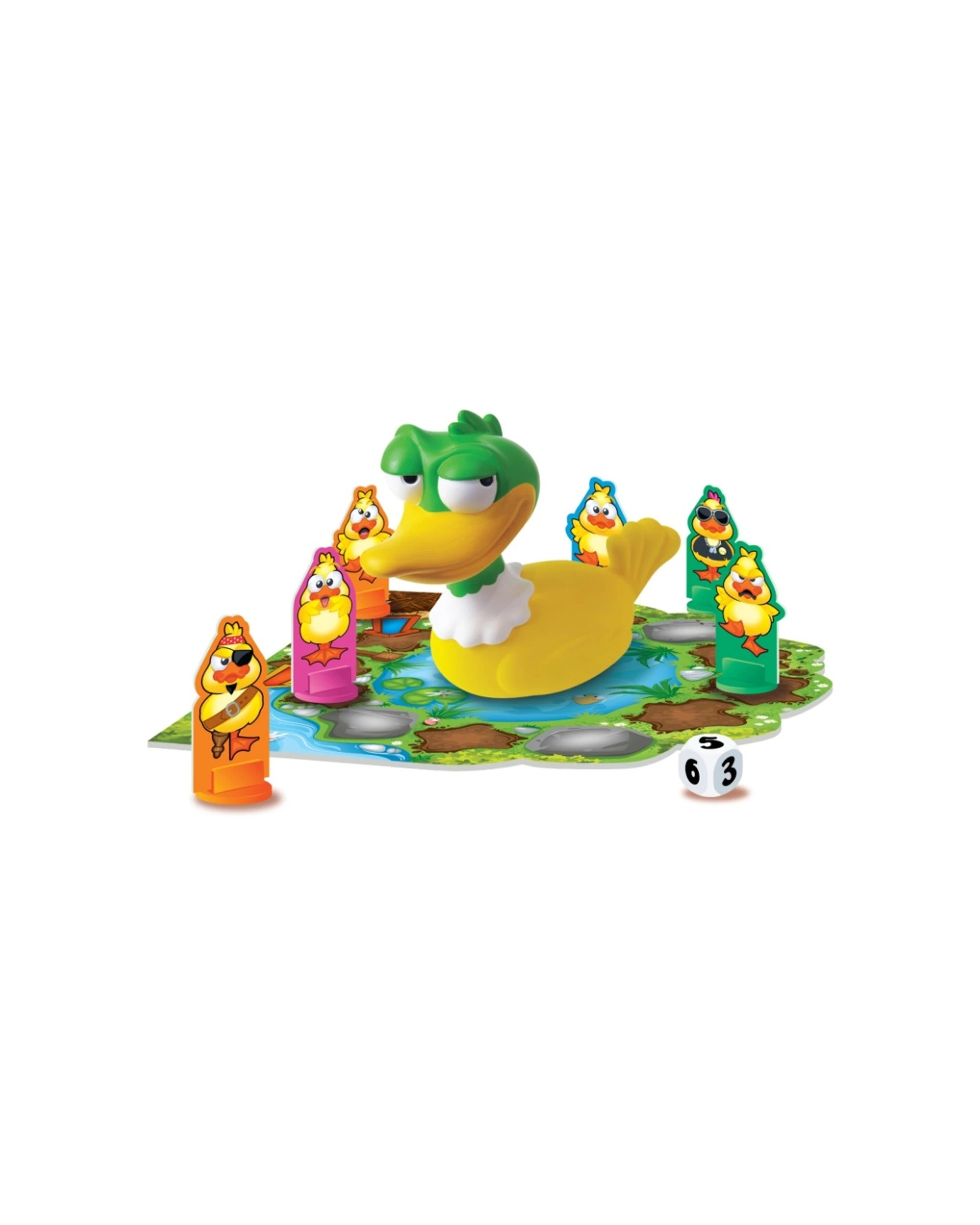 6 Fuel For Fun Whoopee Duck Cheeky Kids/Family Playing Board Game Ages 4y+ - Multi, 6 of 9