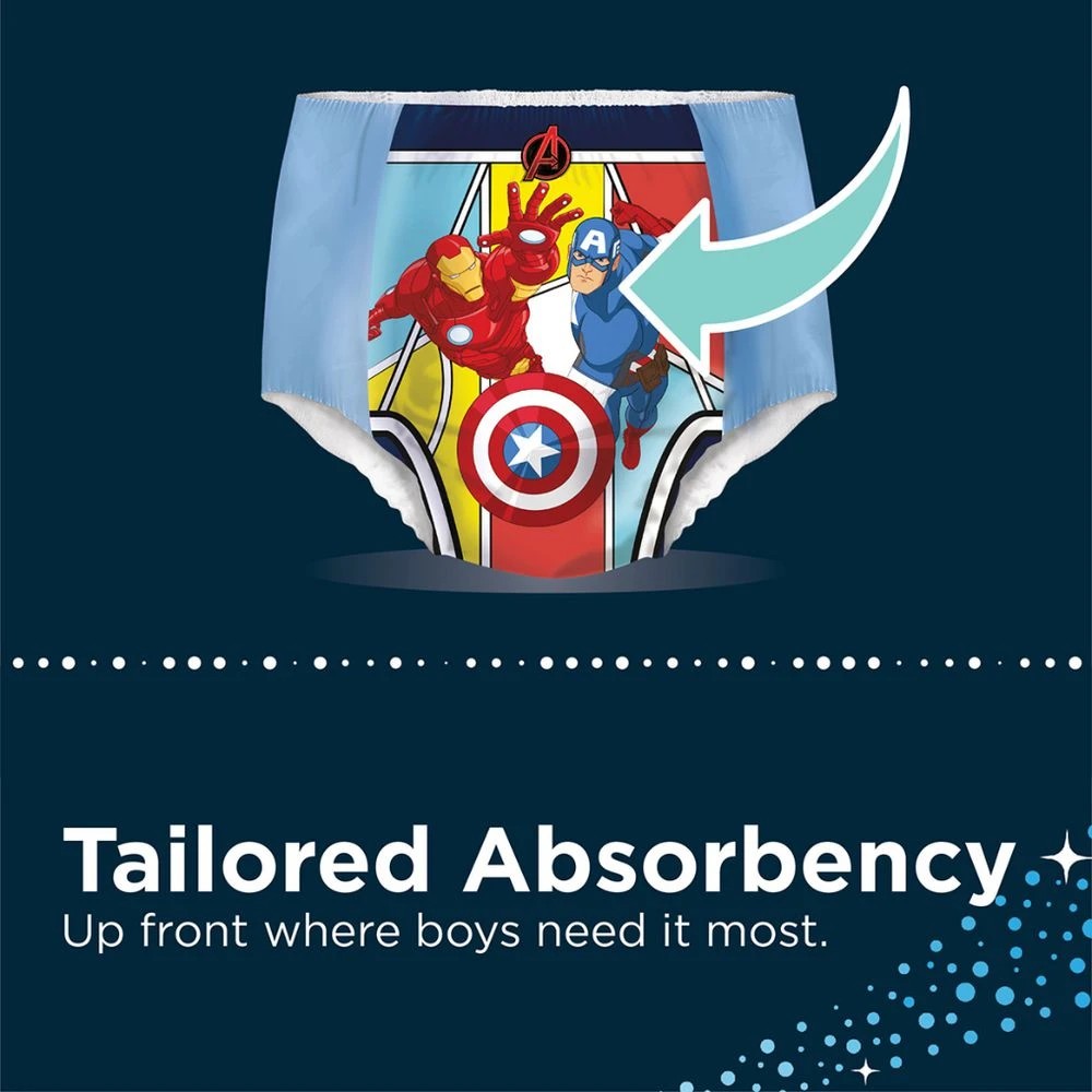 8 Huggies DryNites Pyjama Pants Size 4 Boy 9 Pack, 8 of 10