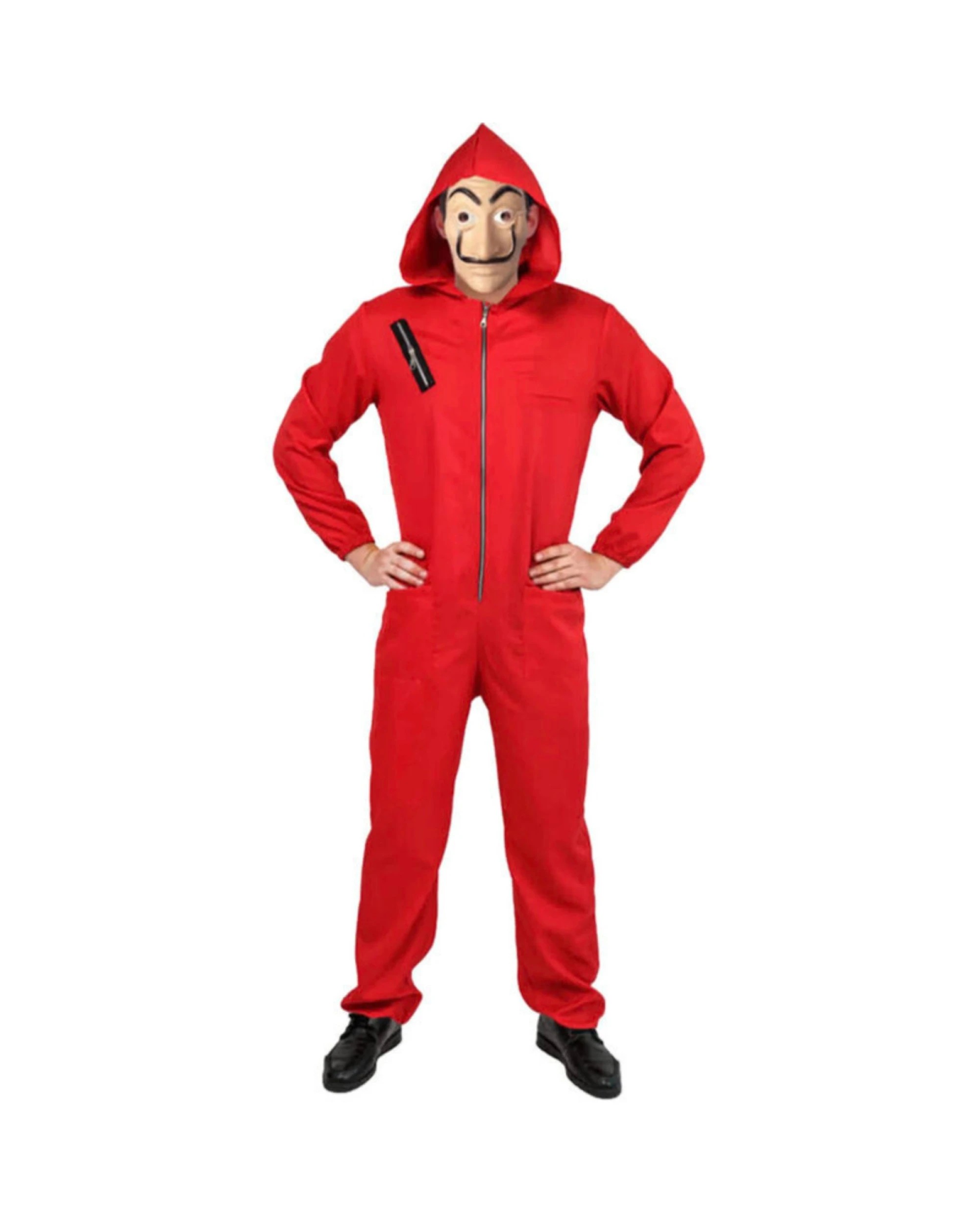 3 La Casa De Papel Money Heist Jumpsuit Costume with Mask, 3 of 3