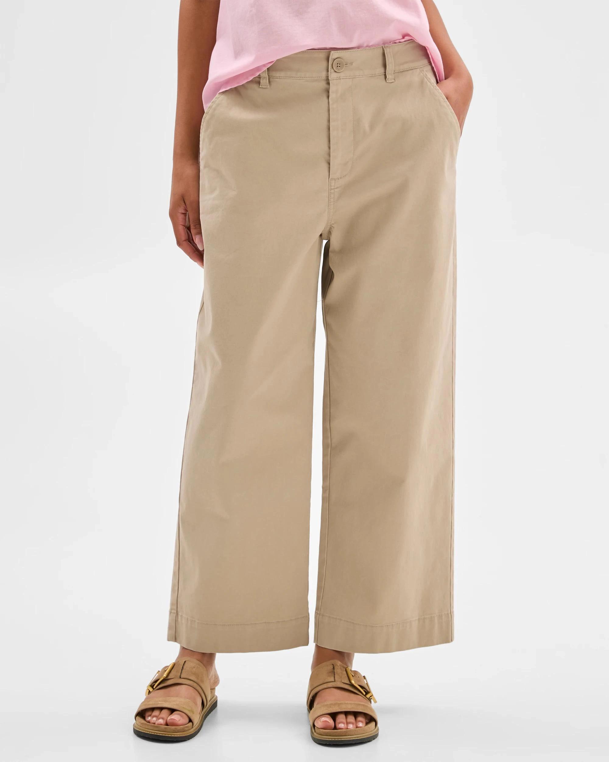 2 Target Australian Cotton Summer Crop Pants SAND DUNE, 2 of 6
