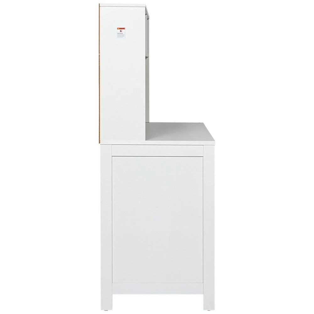 3 Studymate Warren Hutch Desk 1100mm White Desks, Tables and Workstations, 3 of 10