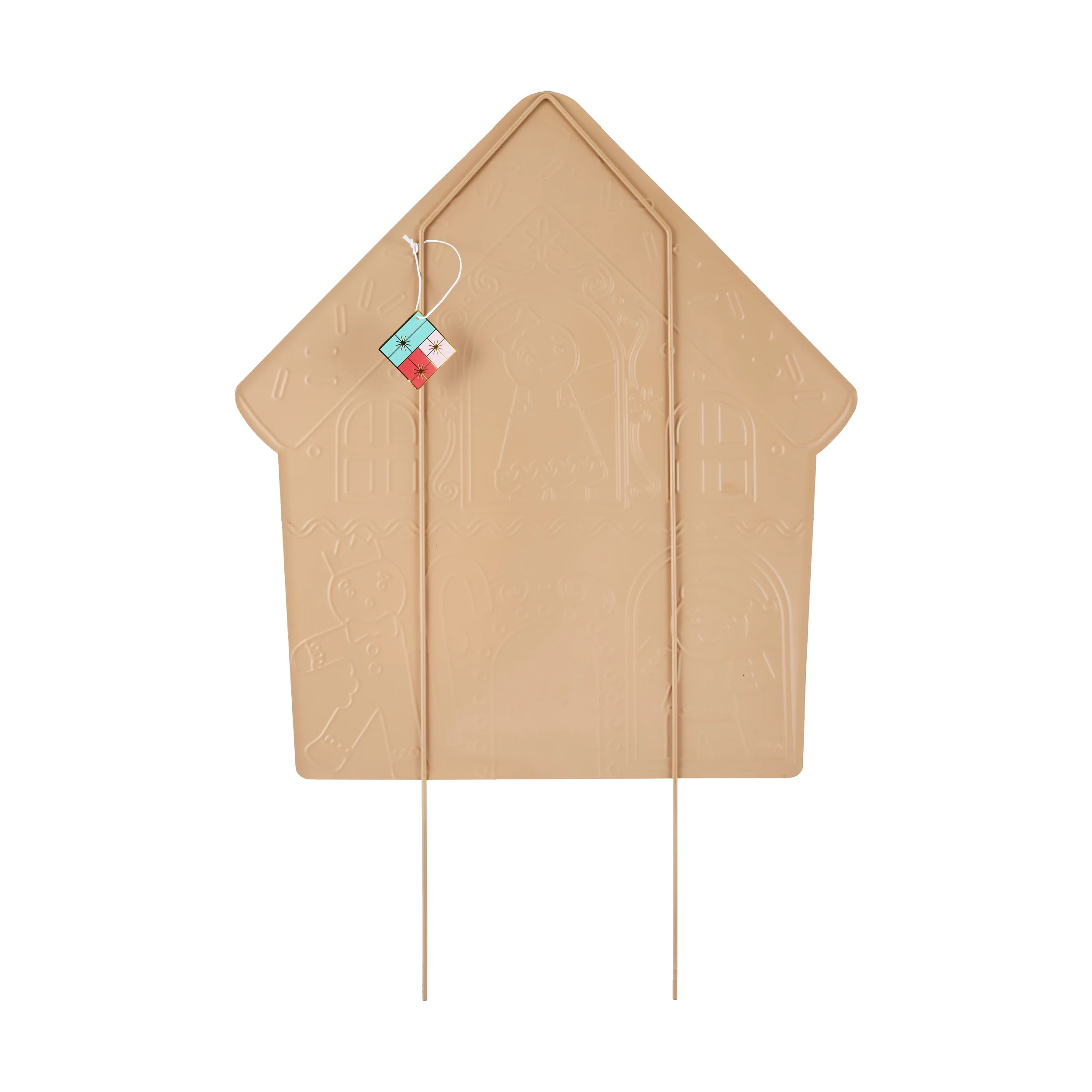 3 Large Christmas Gingerbread House Stake, 3 of 3