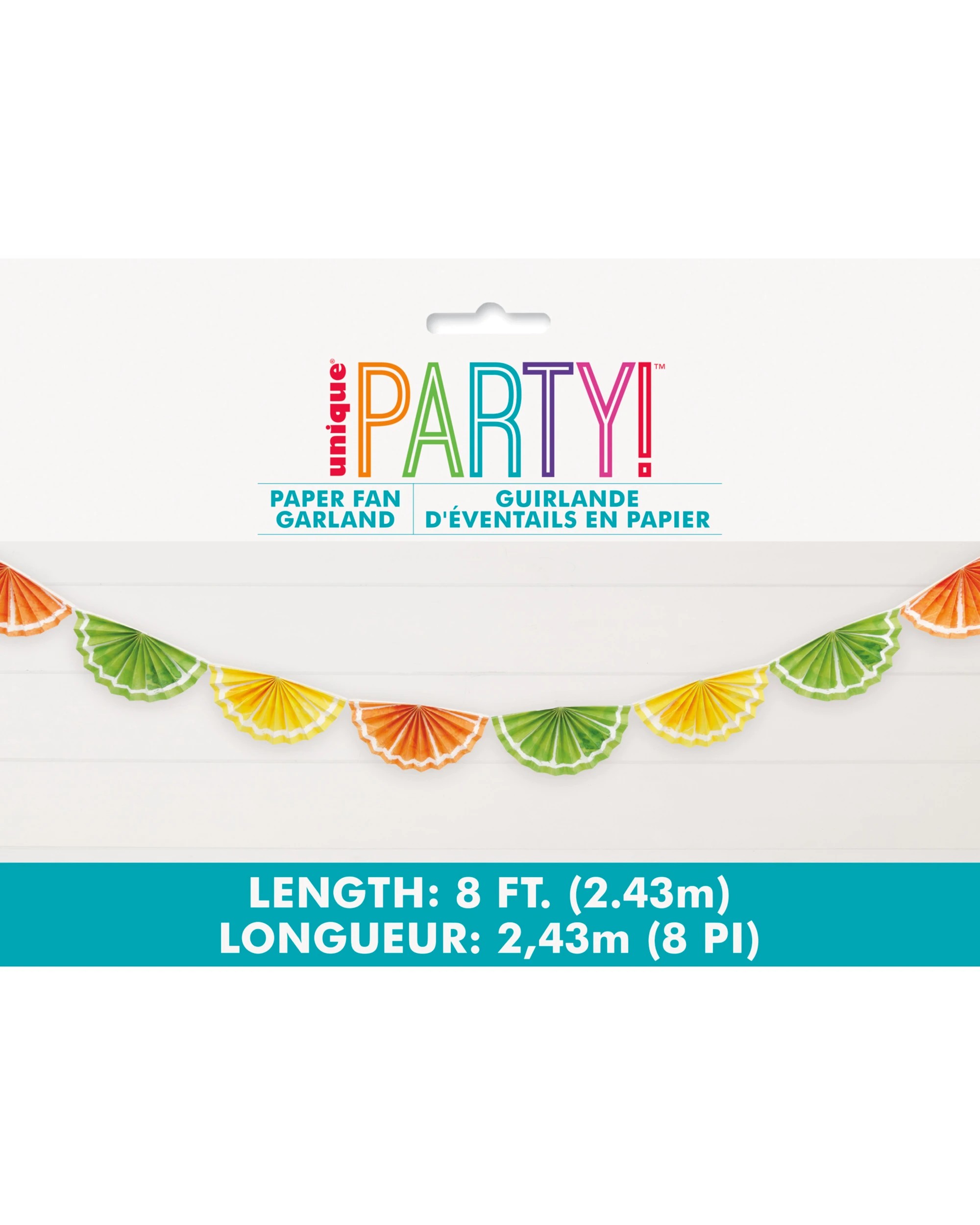 2 Unique Citrus Fruits Fan Garland Banner, 2 of 2