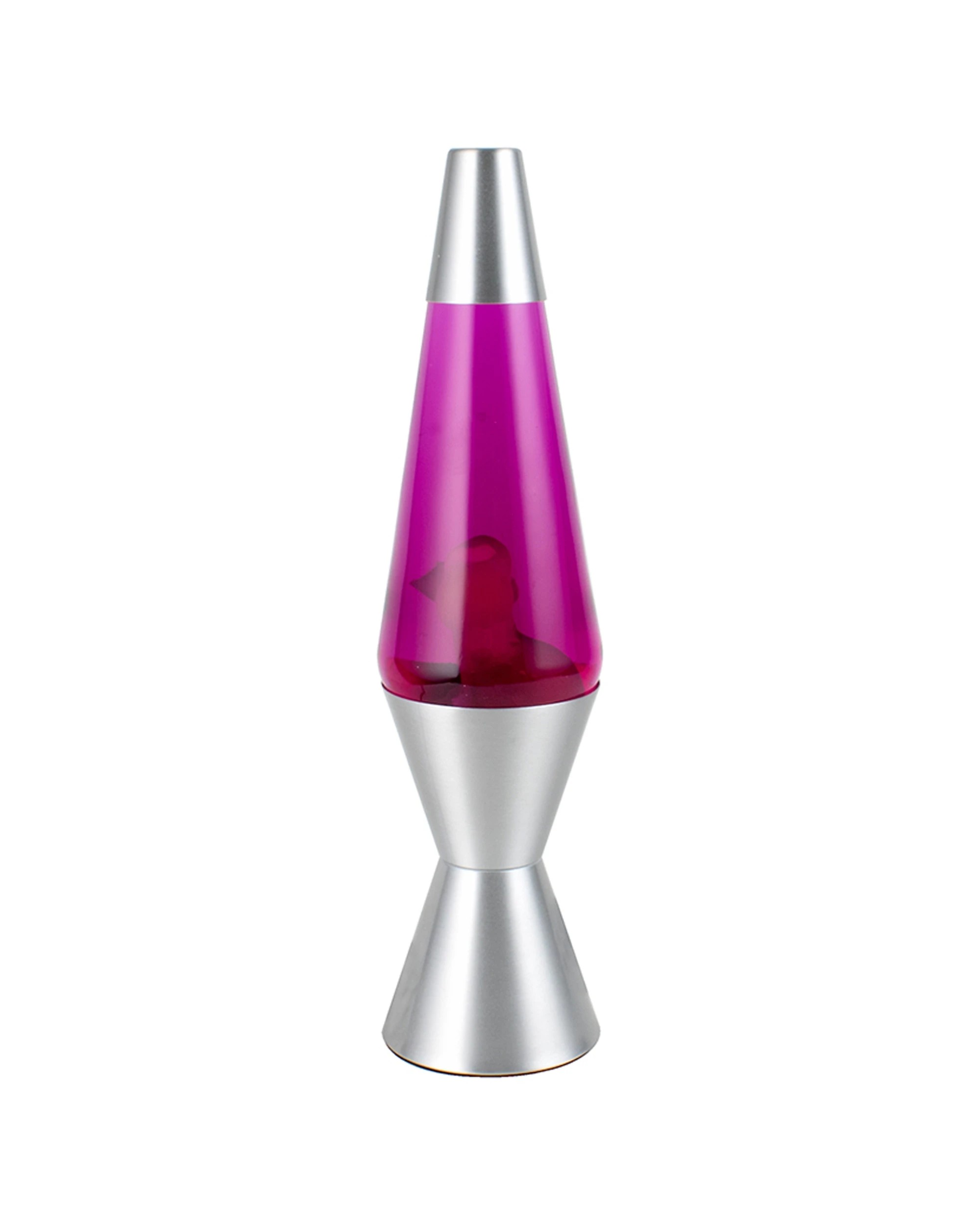 1 Purple-pink/white Lava Lamp Wax Liquid Retro Night Light Up Home Decor Set 37cm - Purple, 1 of 2