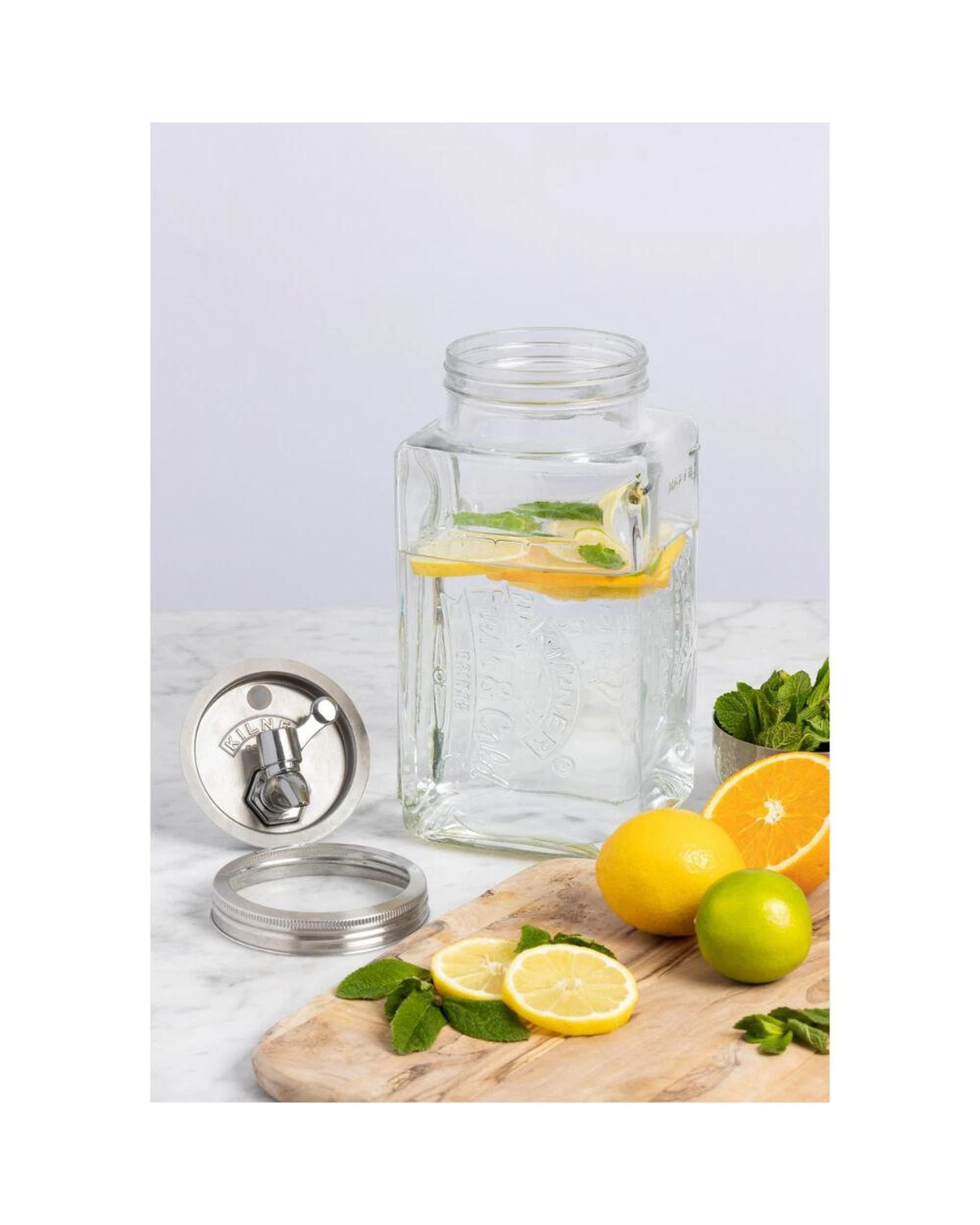 3 Kilner Glass Fridge Dispenser 3L, 3 of 6