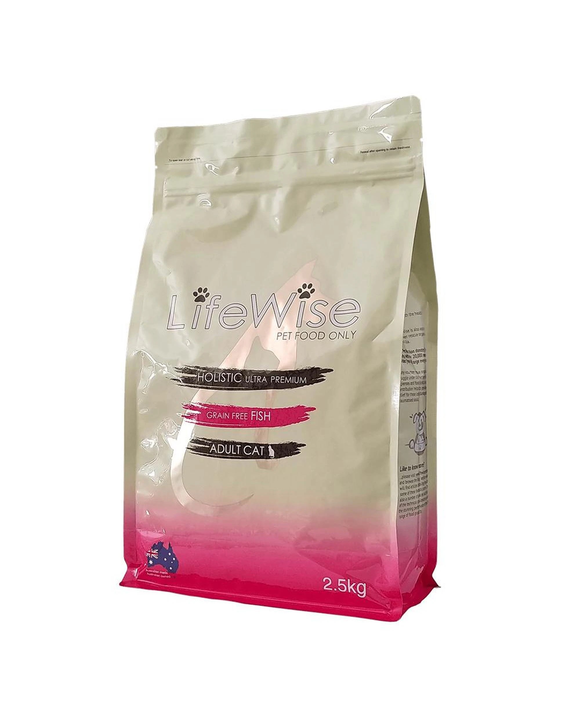 1 Lifewise Adult Dry Cat Food Ocean Fish w/ Lamb & Vegetables 2.5kg, 1 of 2