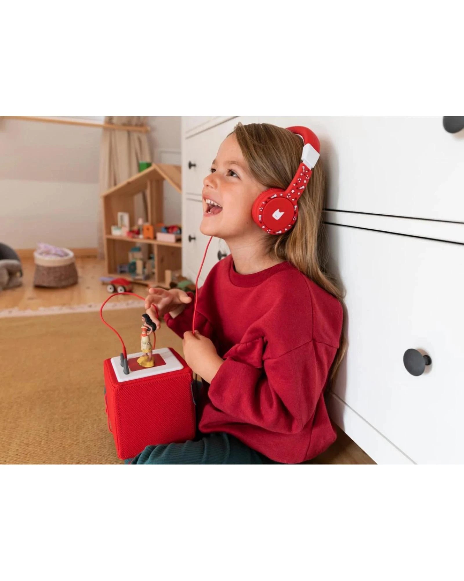 5 Tonies - Foldable Headphones - Red, 5 of 5